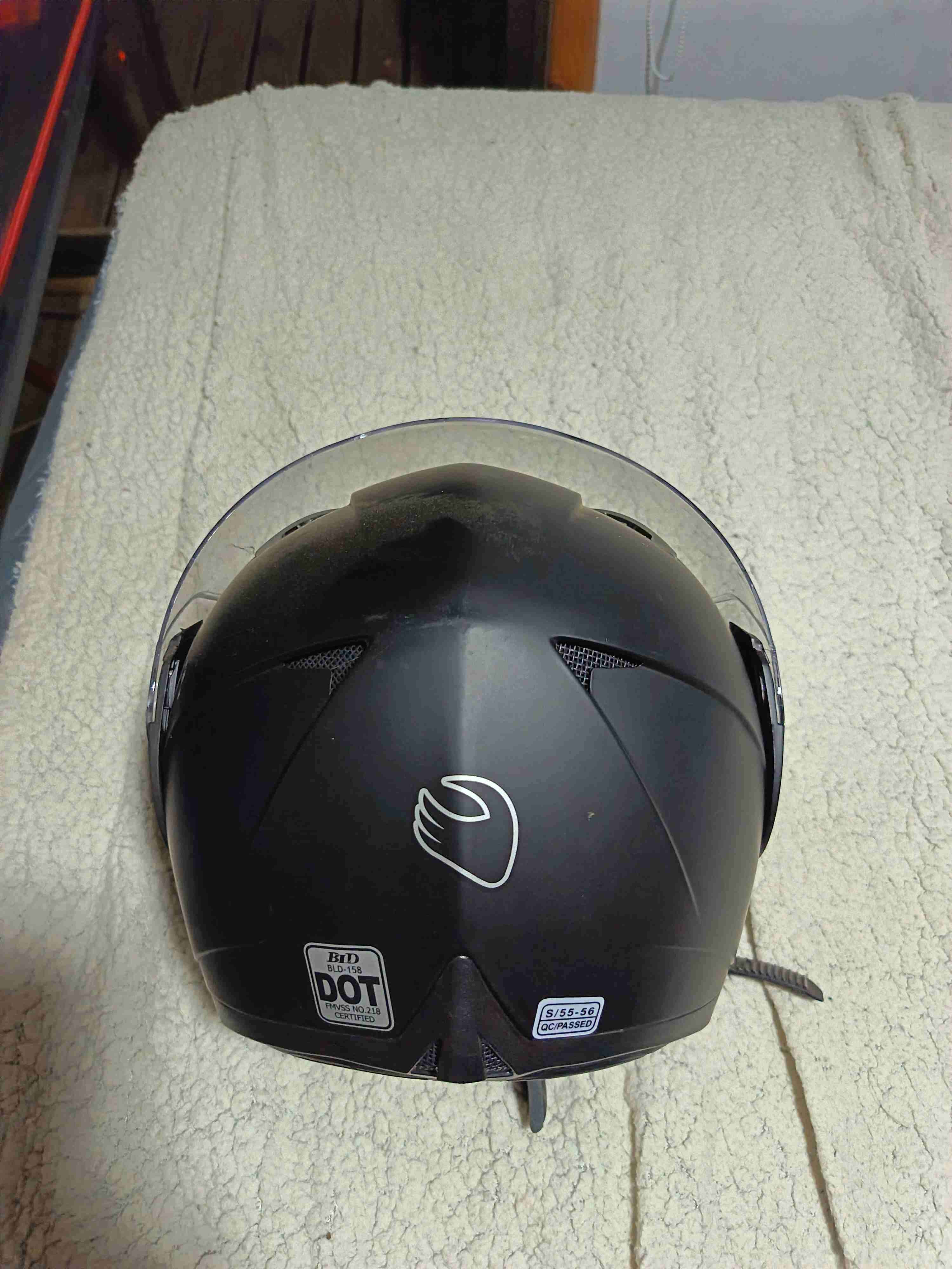 Casco integral CHB negro - miniatura 2