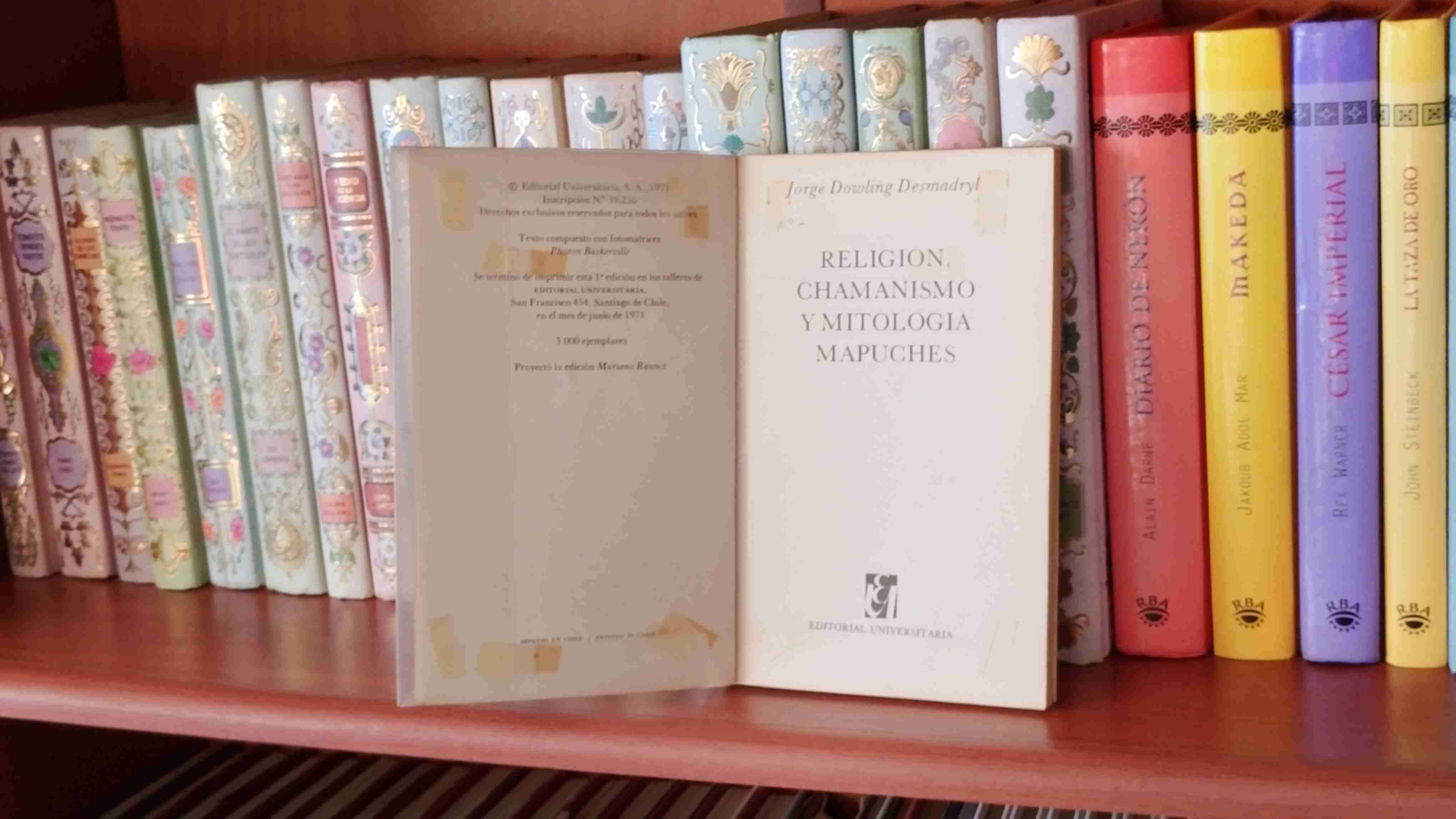 Libro 'Religión, chamanismo y mitología mapuches - miniatura 2