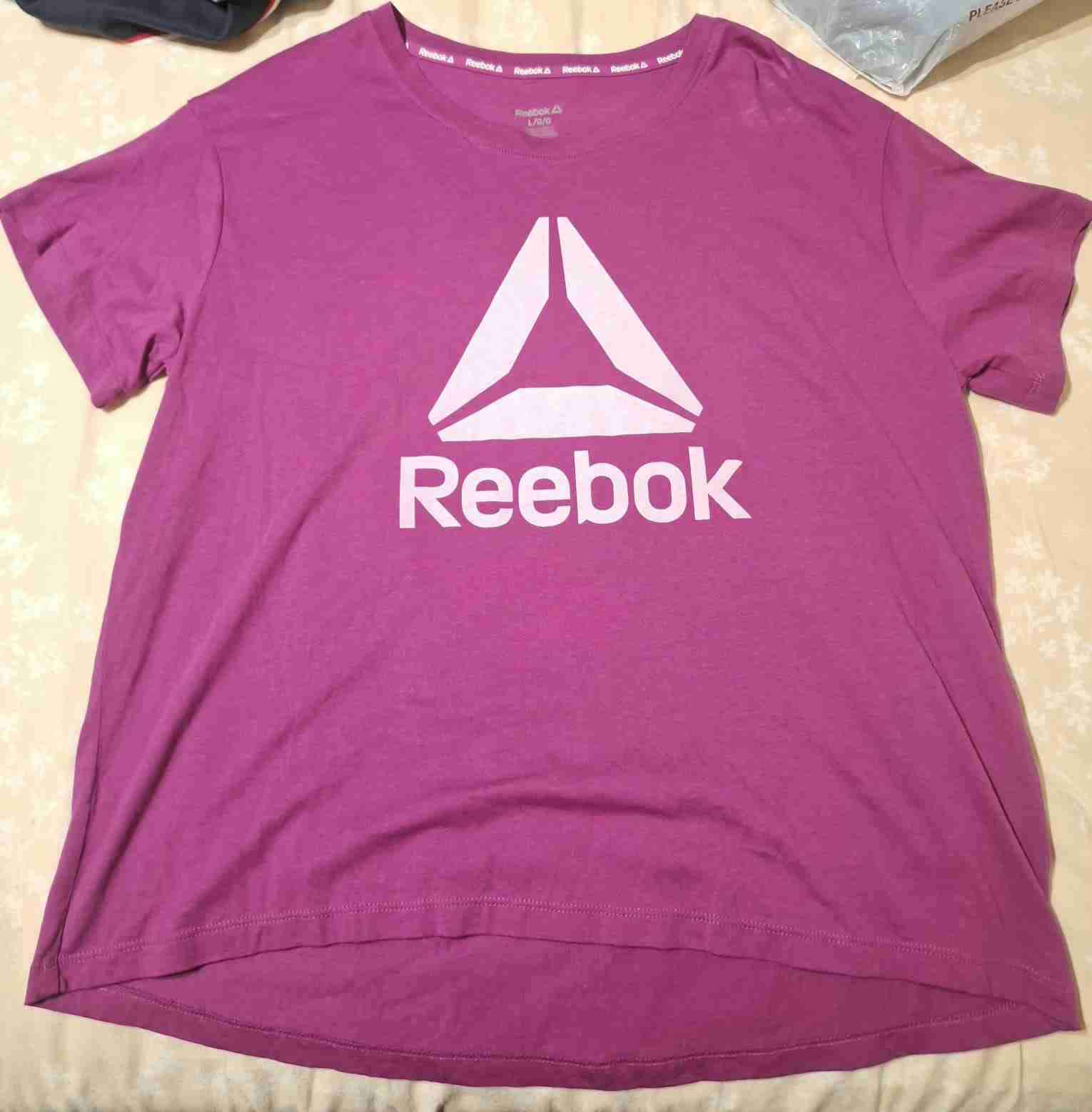 Polera deportiva Reebok morada - miniatura 1