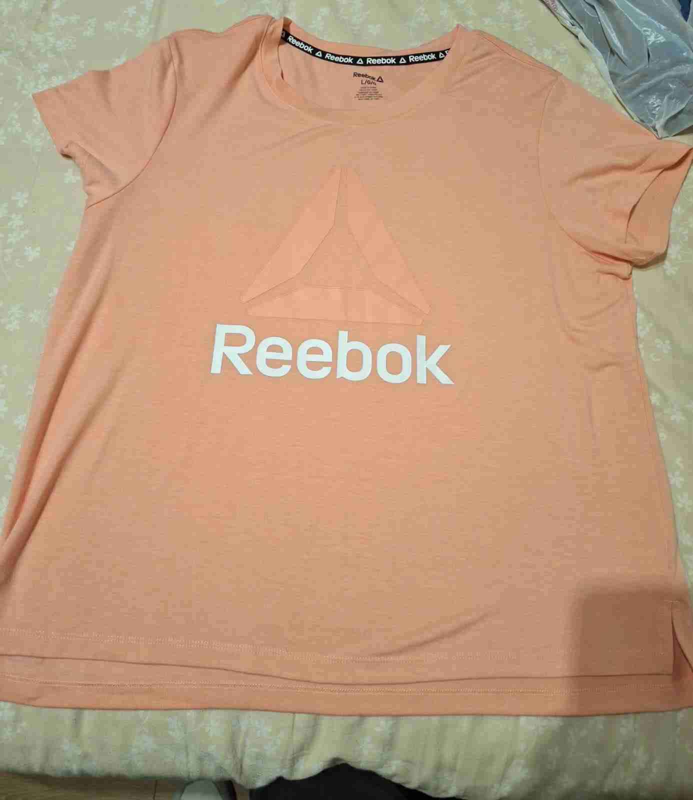 Polera deportiva Reebok morada - miniatura 3