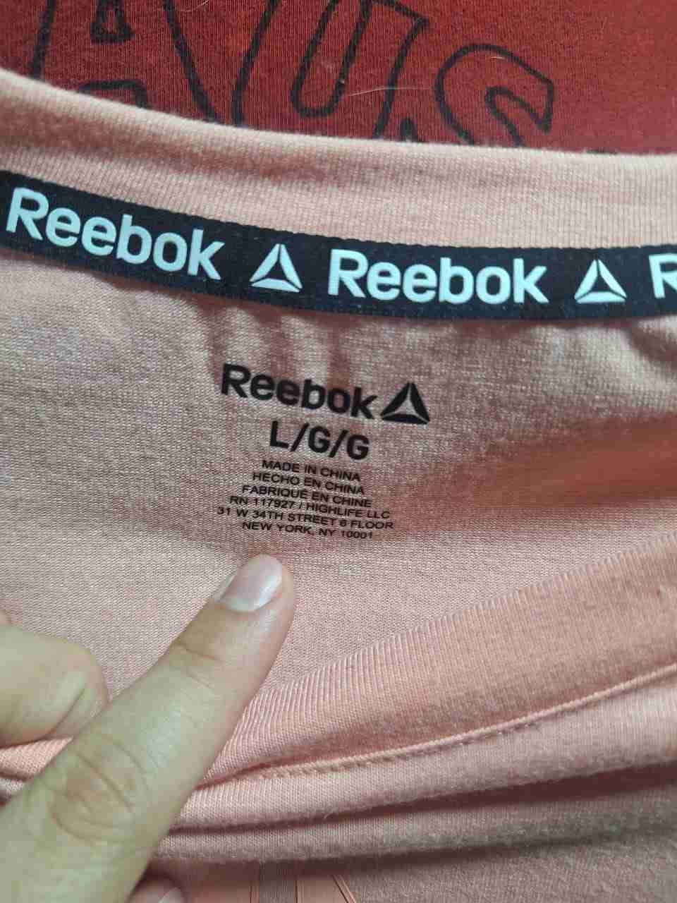 Polera deportiva Reebok morada - miniatura 4