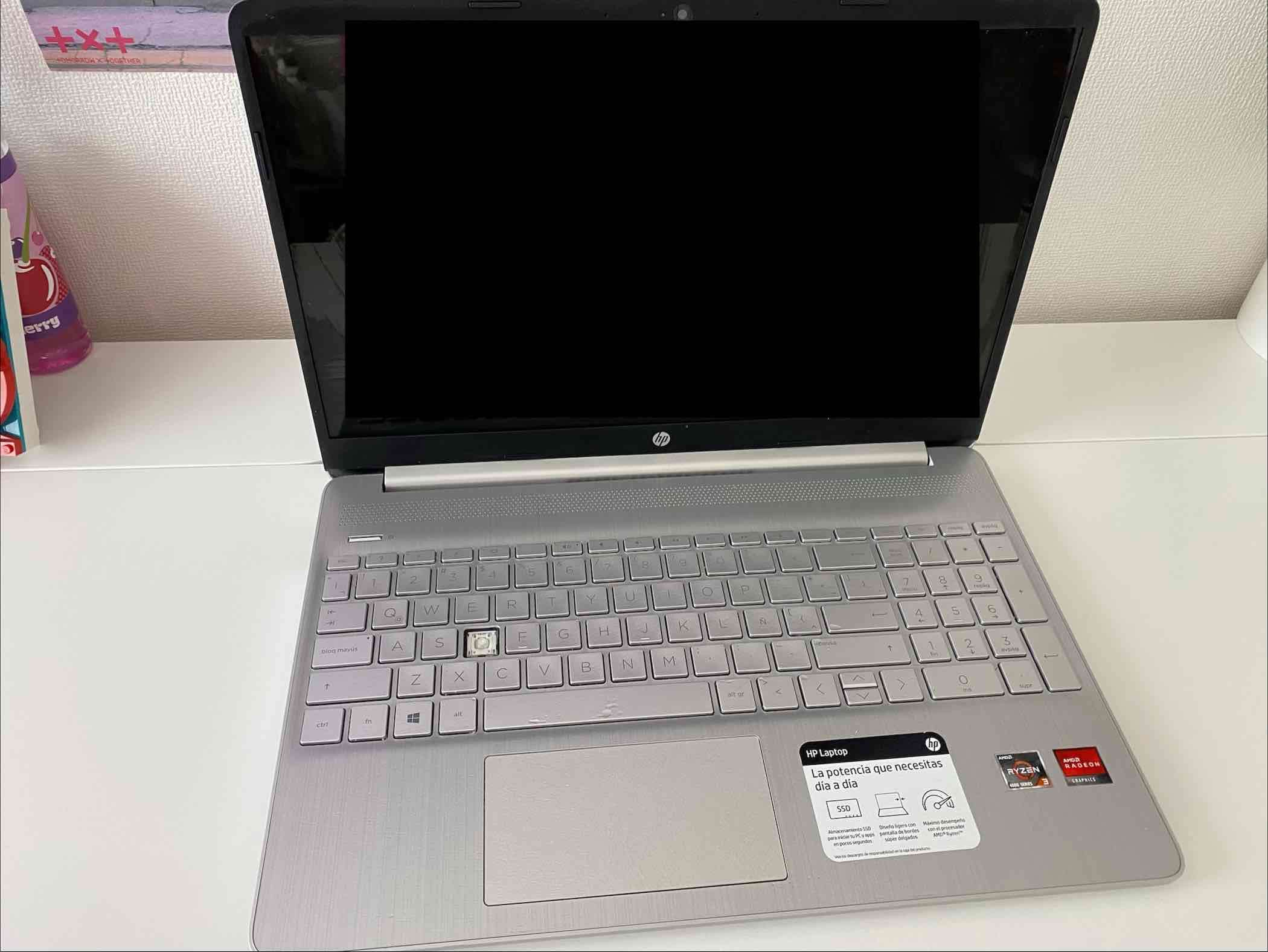 Laptop HP gris - miniatura 4