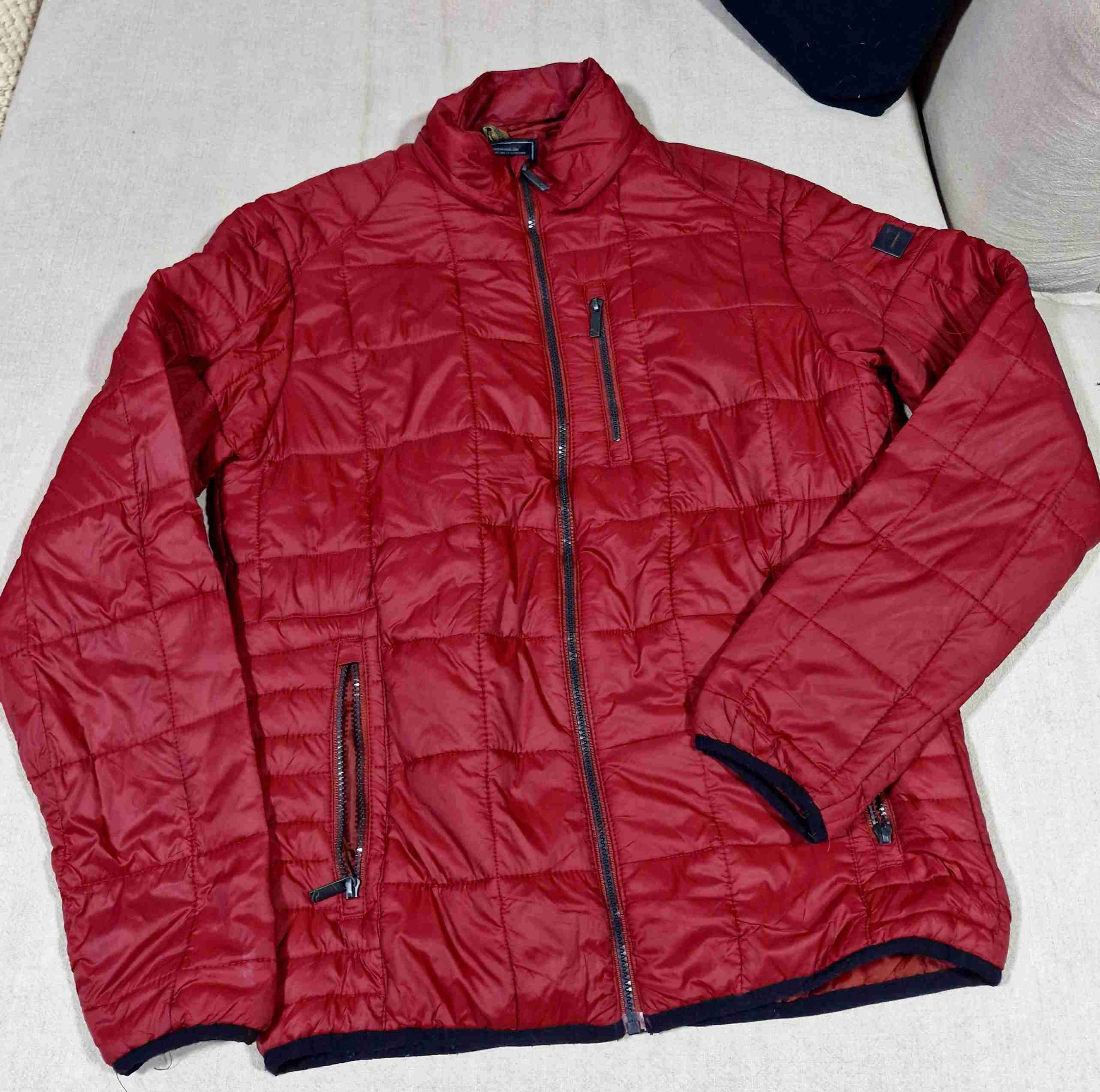 Chaqueta acolchada roja - miniatura 1