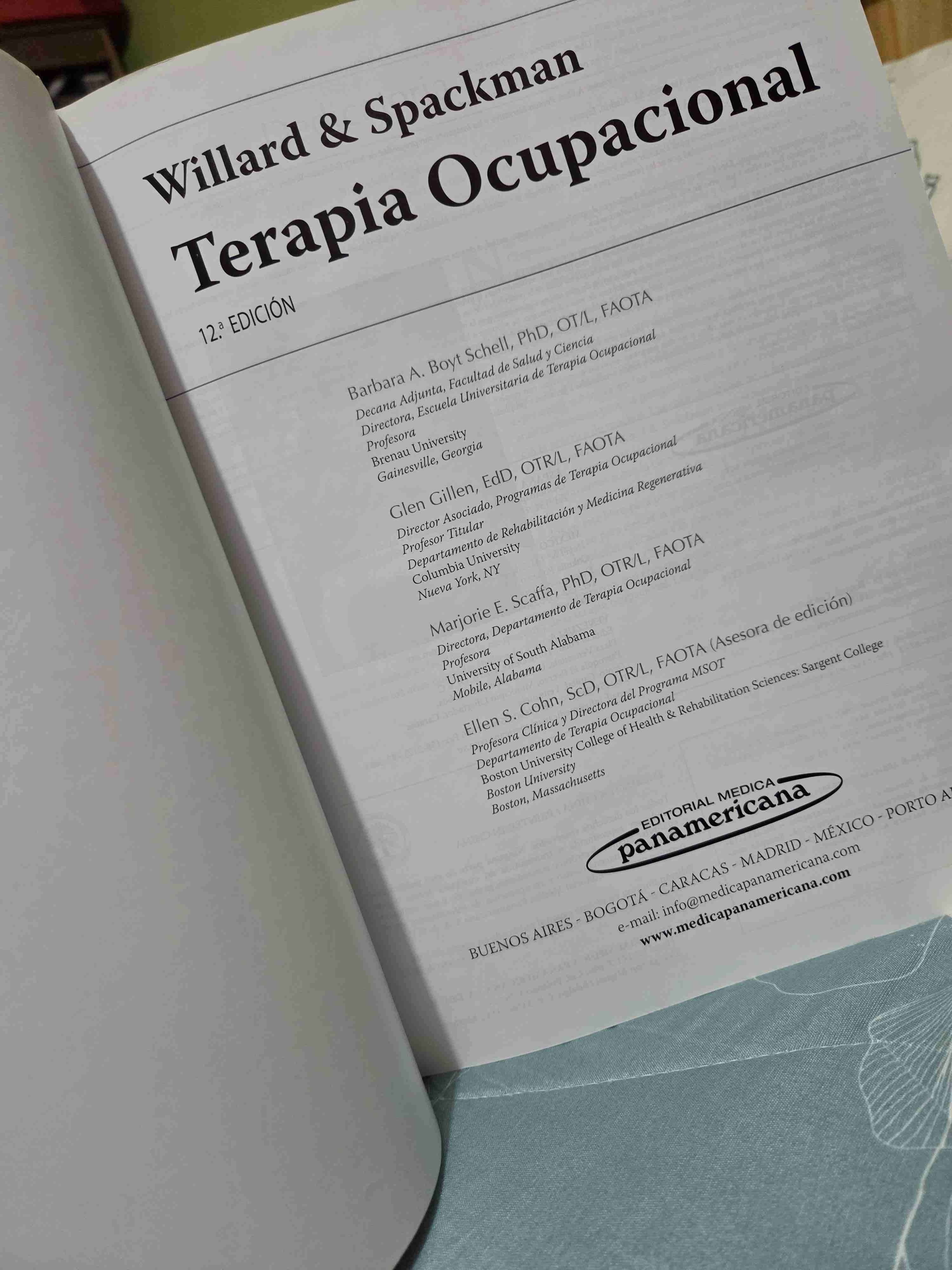 Libro Terapia Ocupacional 12ª Edición - miniatura 2