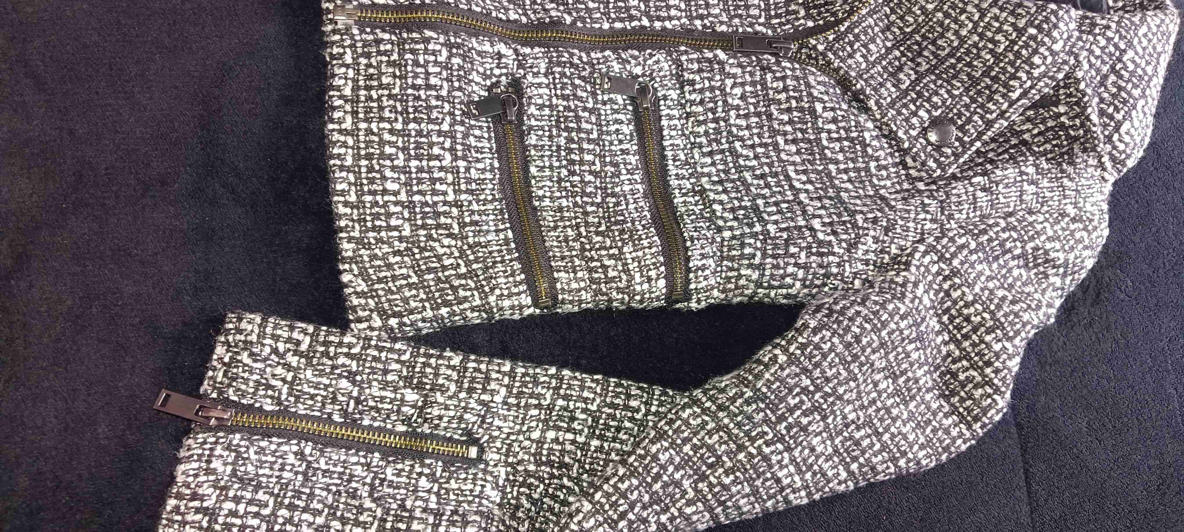 Chaqueta bolero  gris oscura - miniatura 2