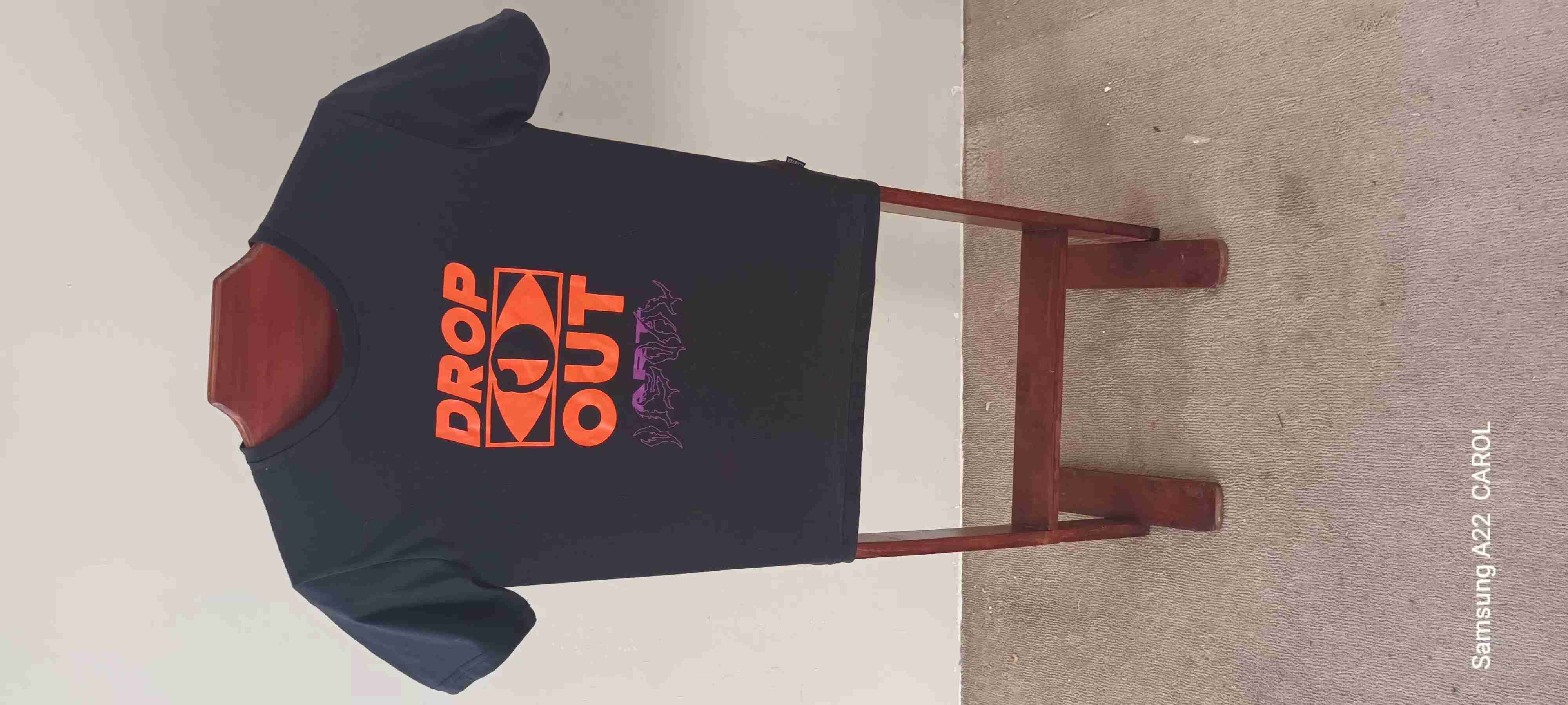 Polera azul con estampado - miniatura 3