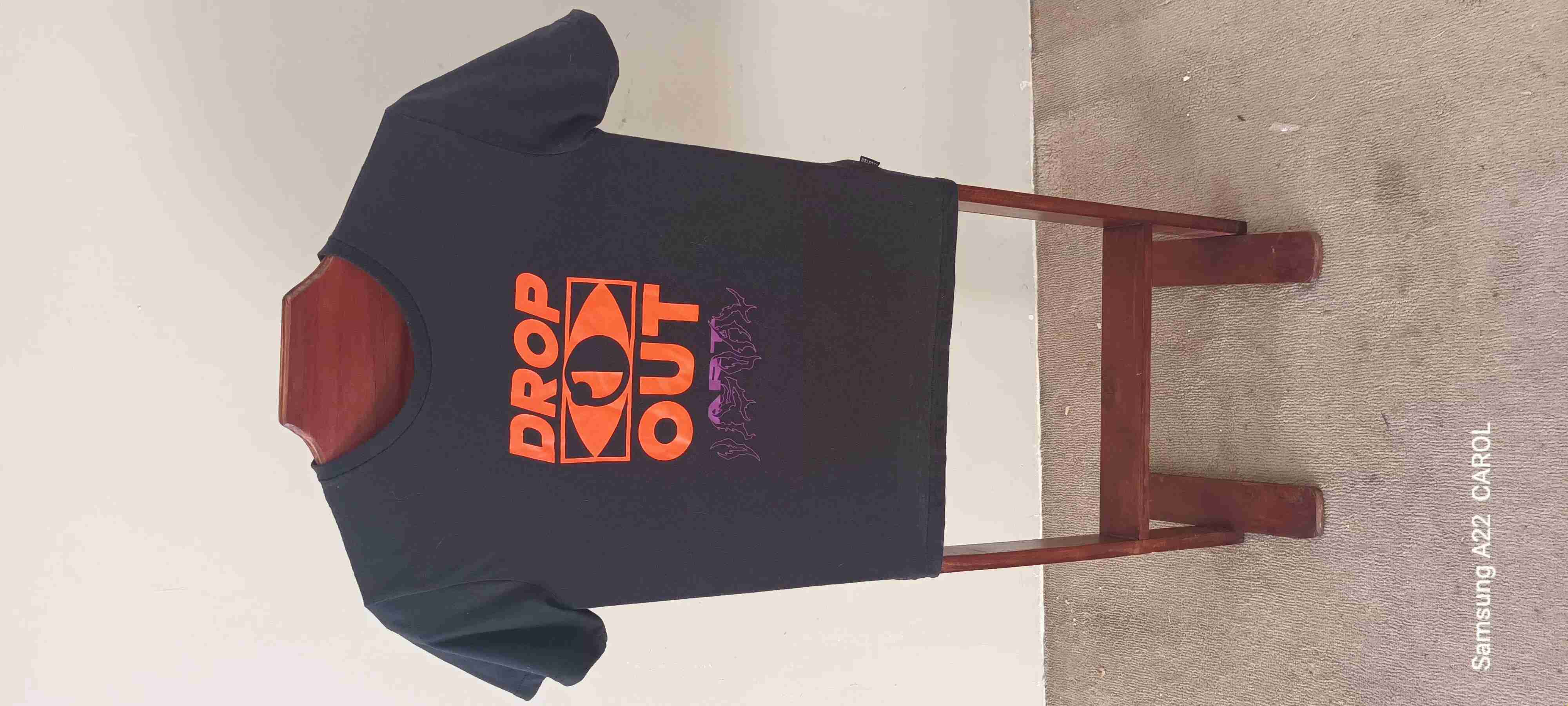 Polera azul con estampado - miniatura 4