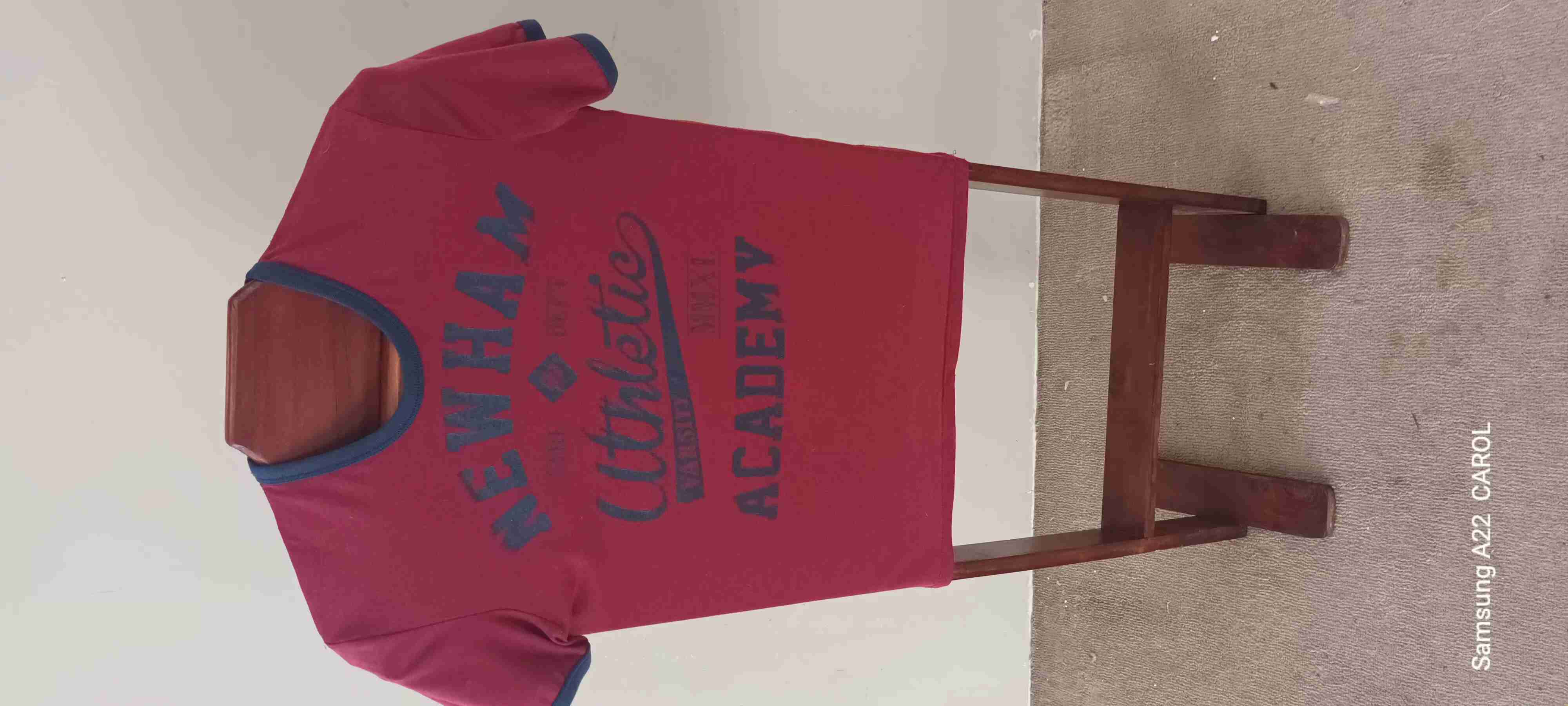 Polera azul con estampado - miniatura 5