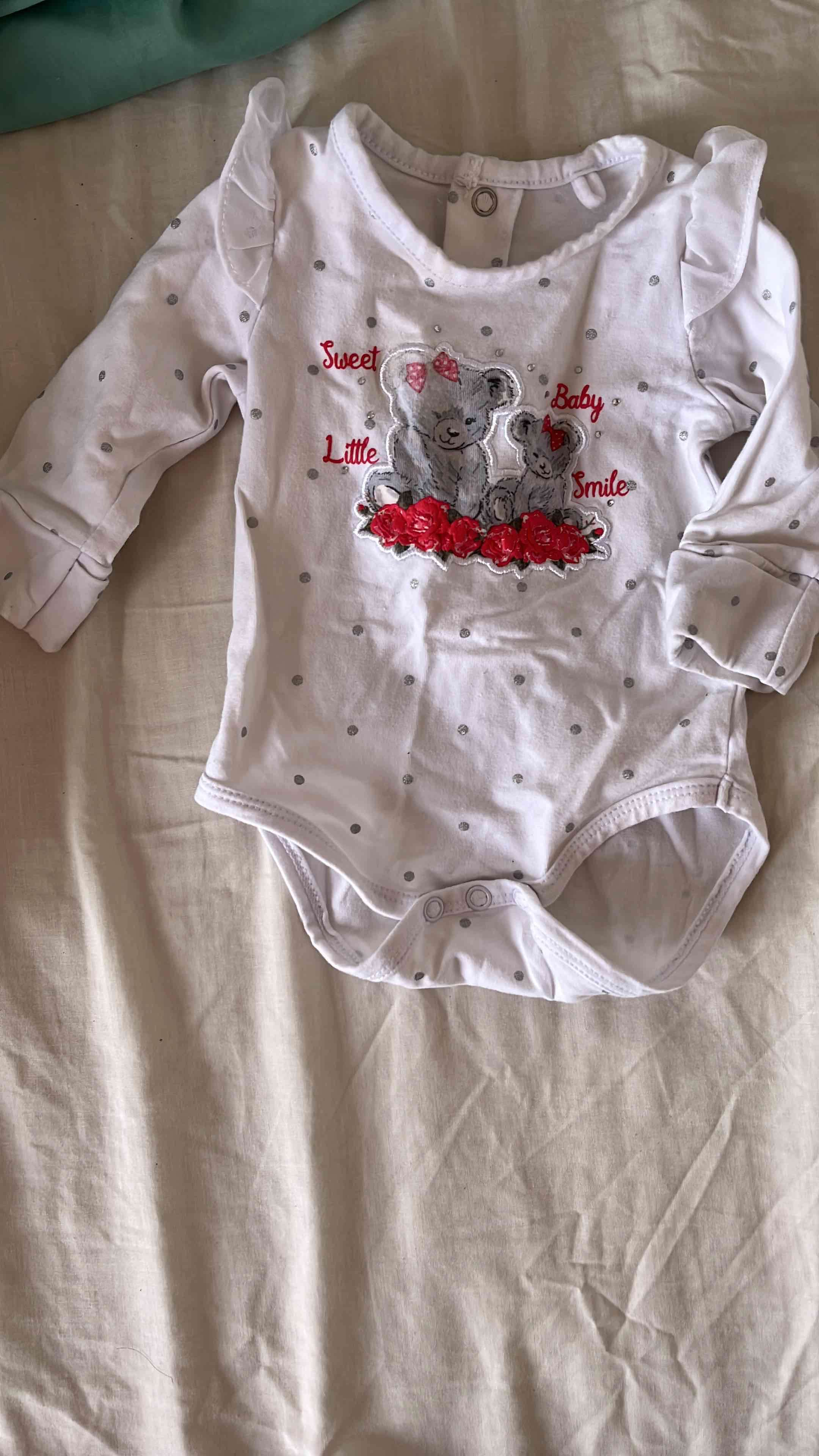 Enterito bebé blanco con estampado