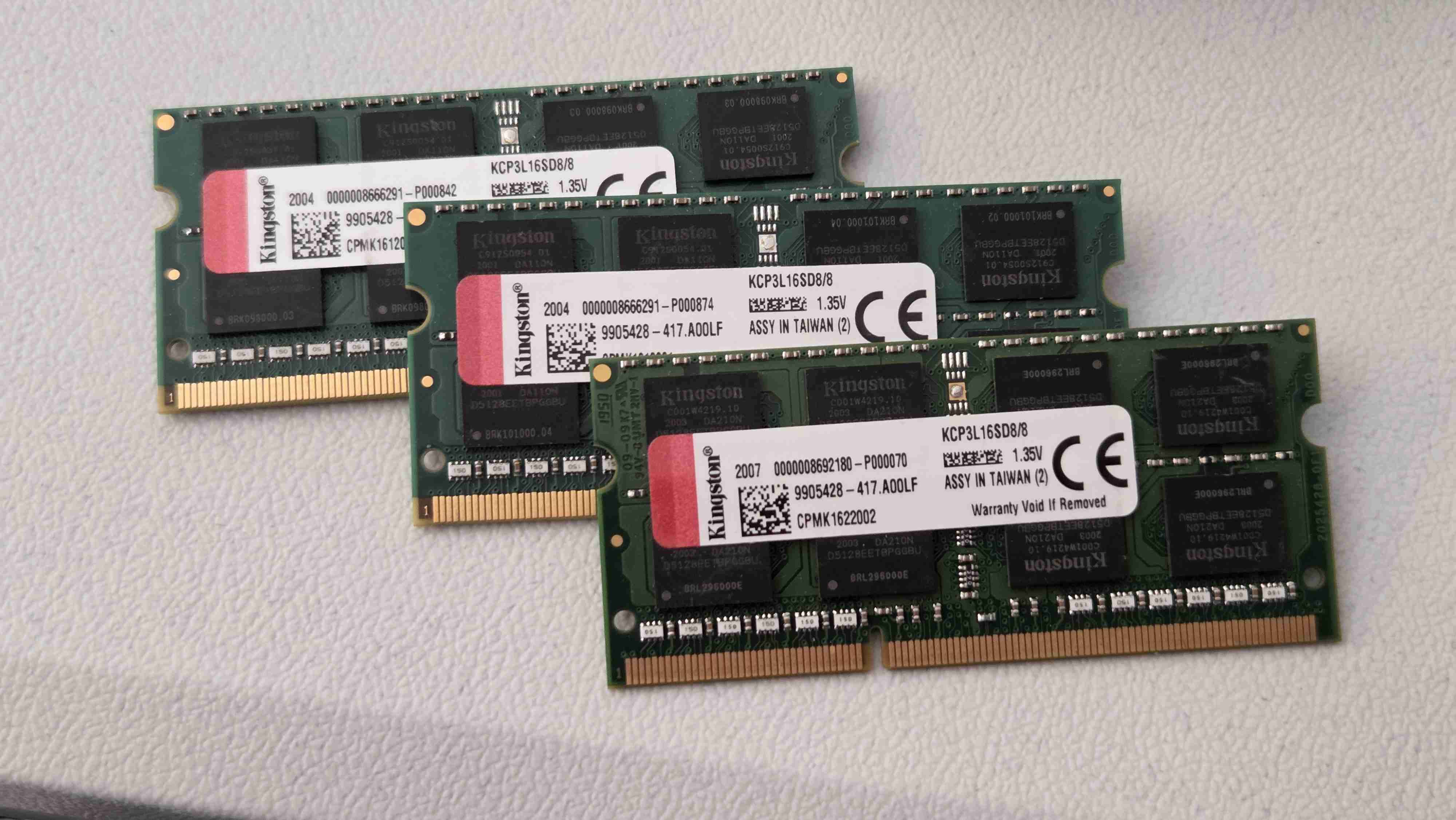 Memorias RAM Kingston 8GB - miniatura 1