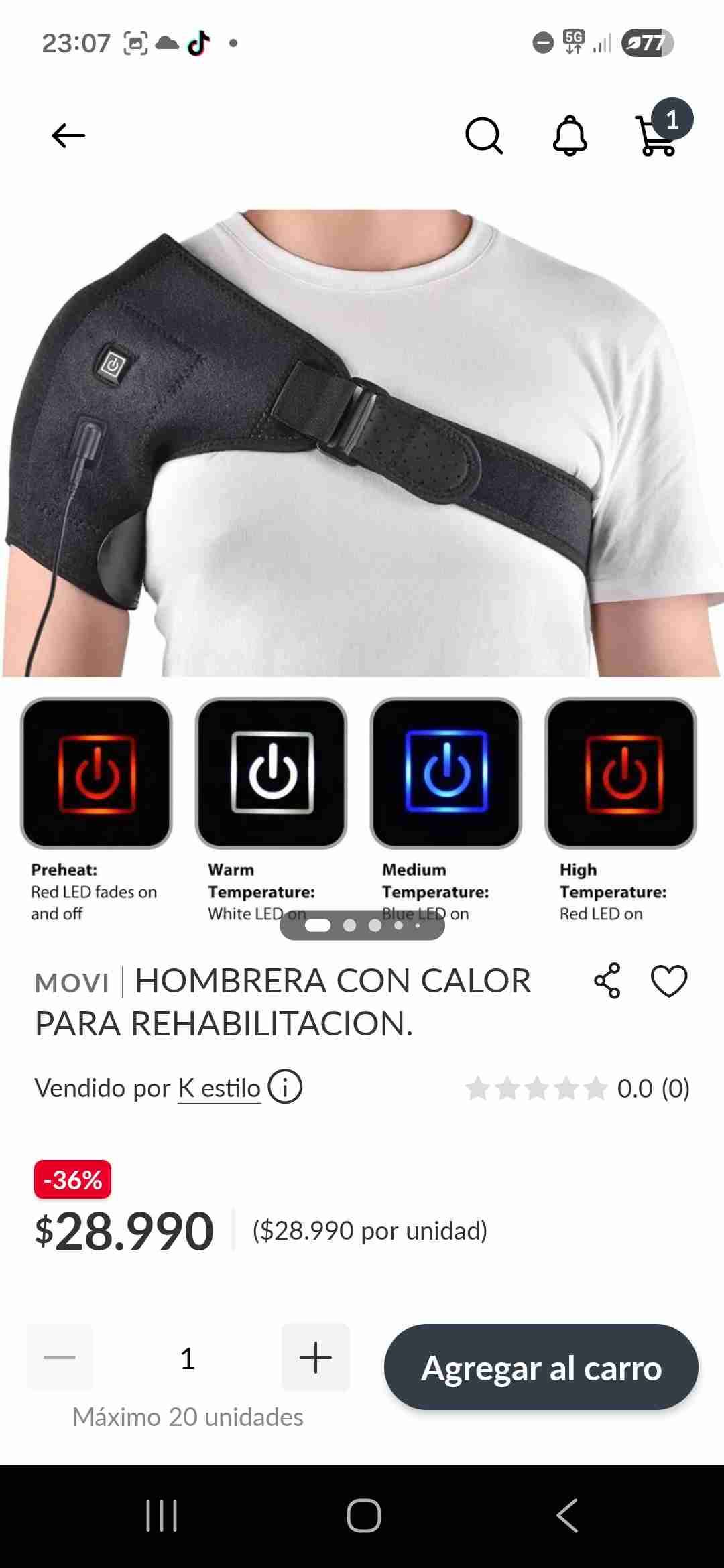 Taburete plegable multiuso - miniatura 2