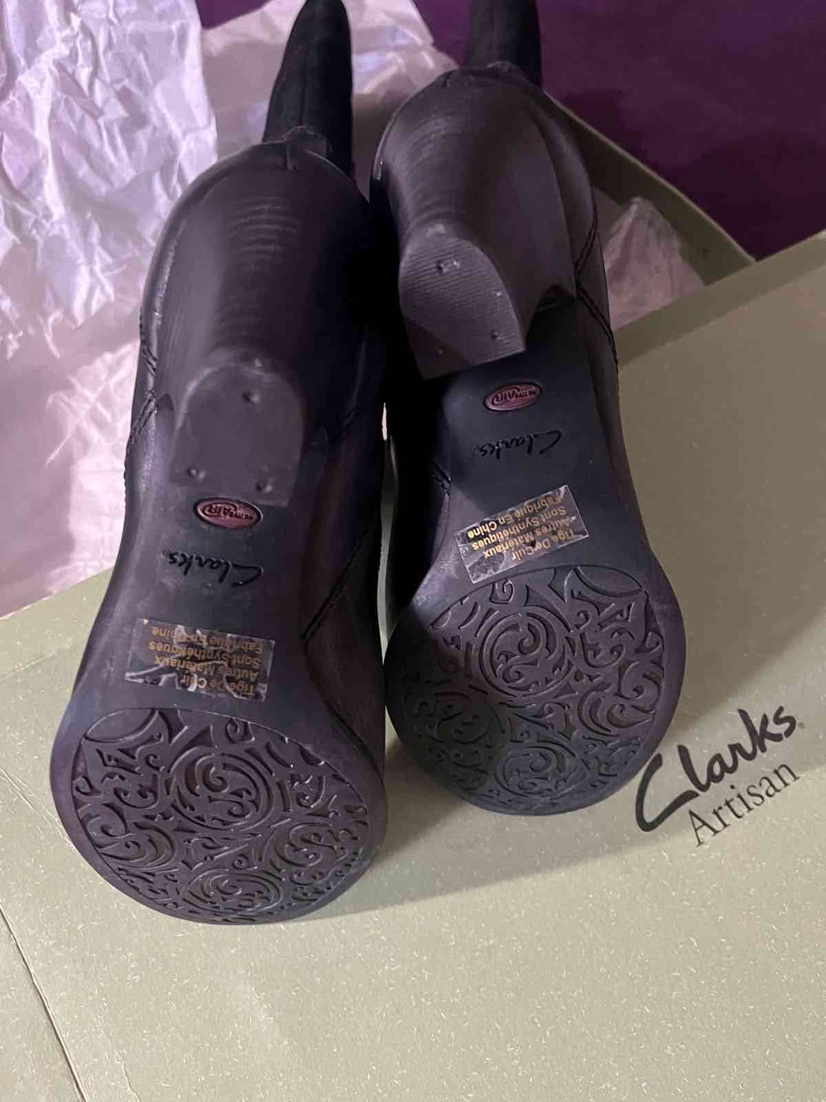 Botas de cuero Clarks nuevas - miniatura 2