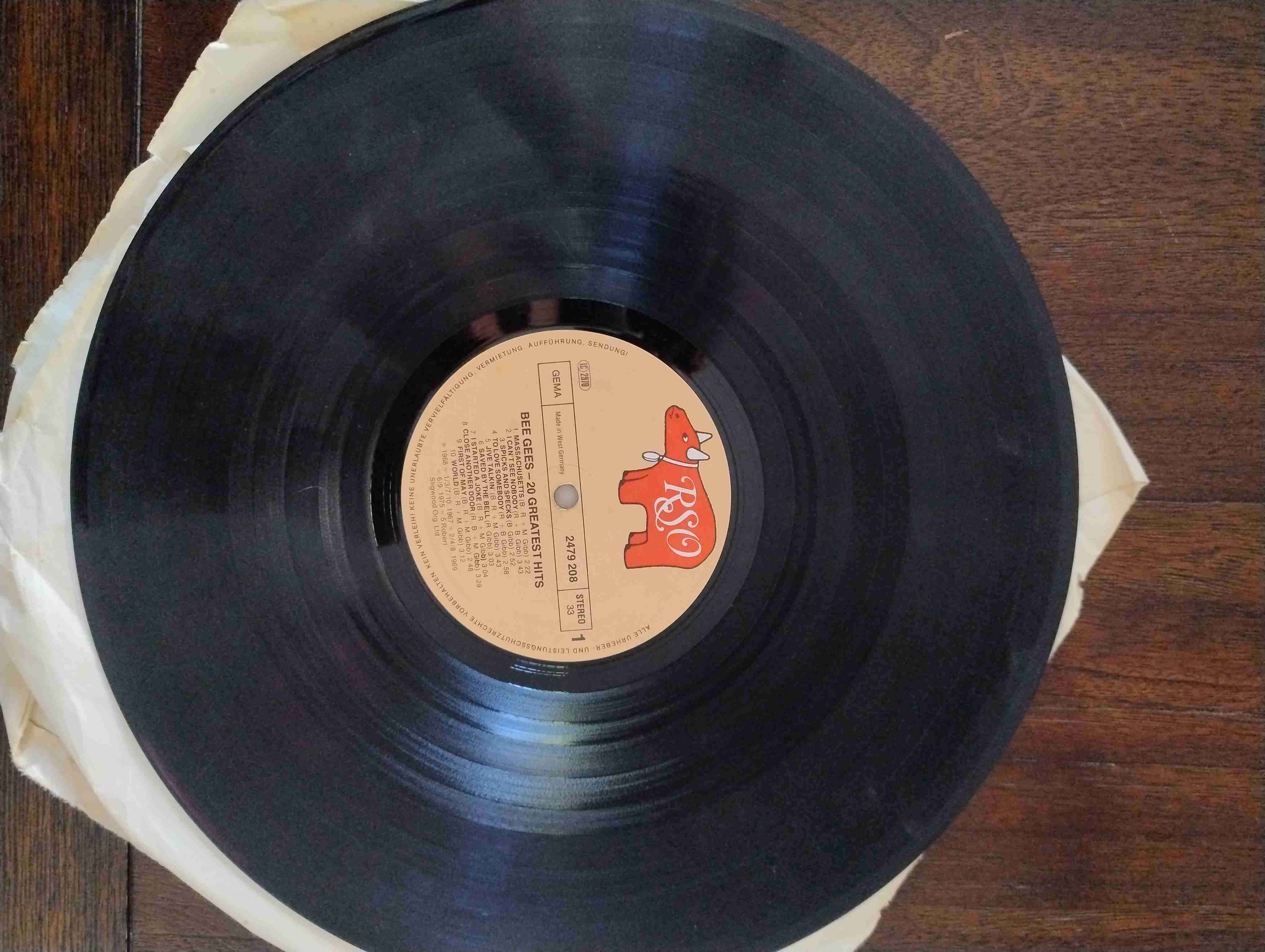 Vinilo Bee Gees 20 Greatest Hits - miniatura 2