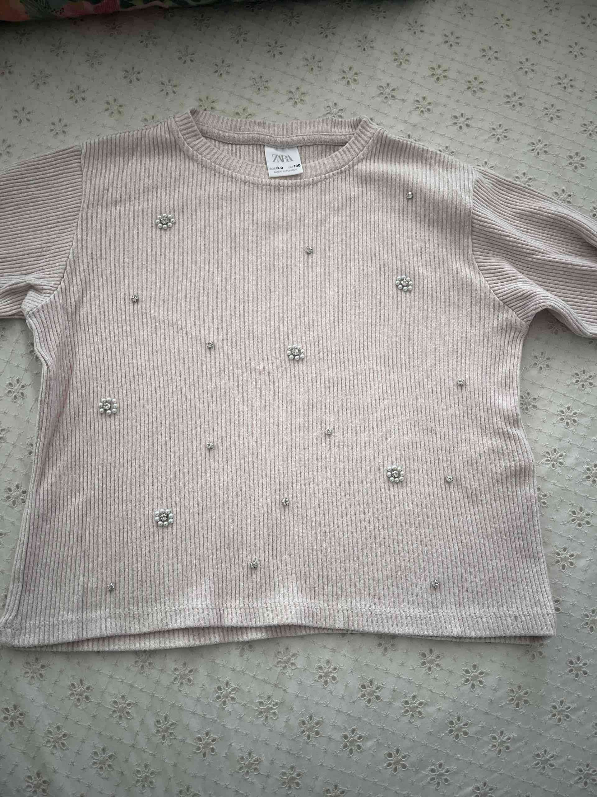 Chalequito Zara con detalles perlas talla 8/9 - miniatura 2