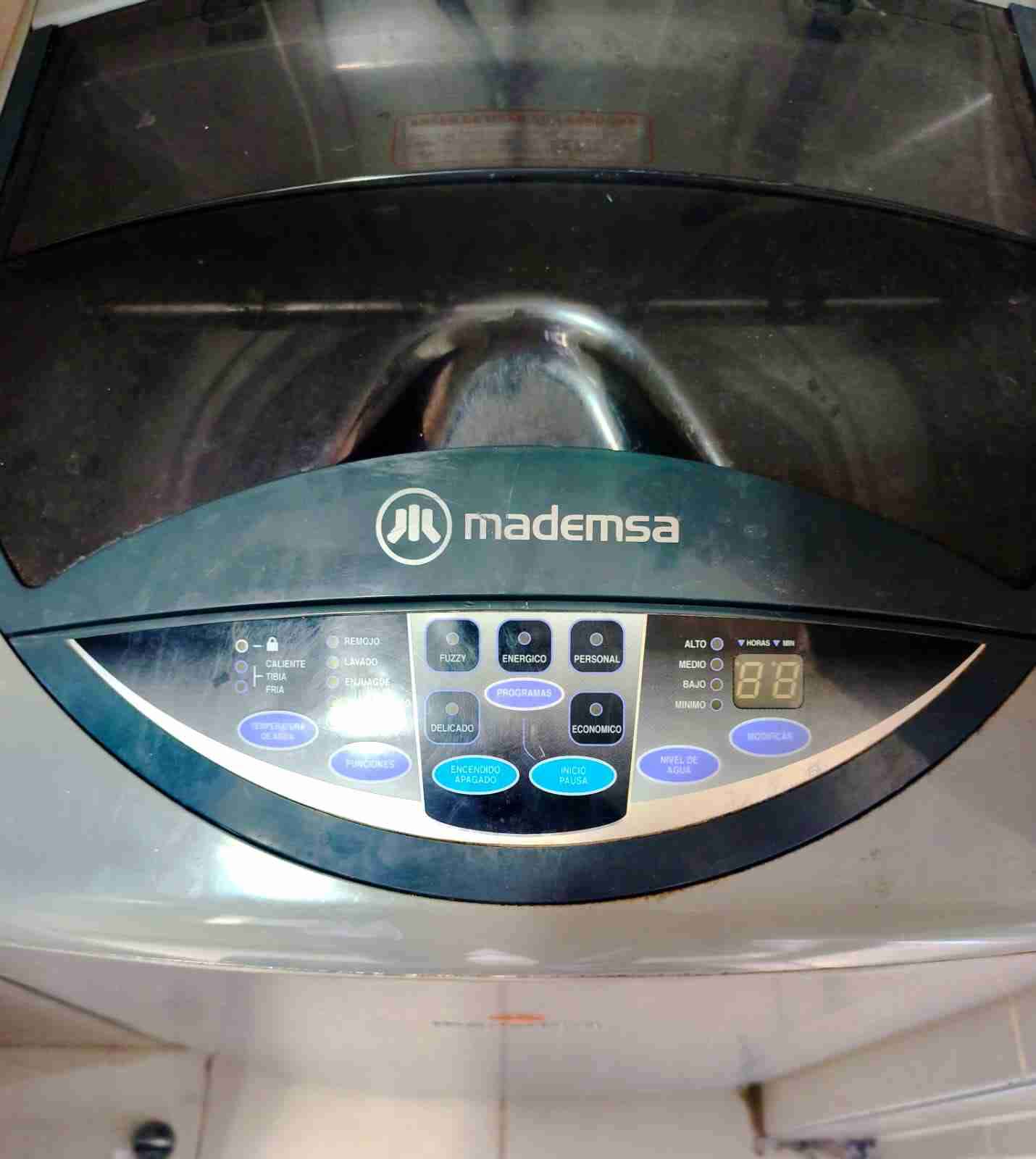 Lavadora Mademsa Acquarius Plus 870 Inox 7.5 kg - miniatura 1