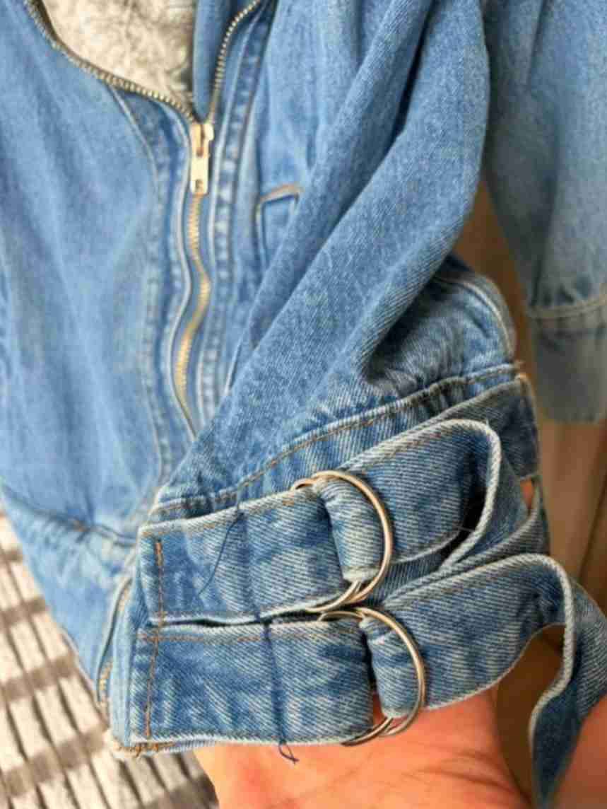 Chaqueta Sybilla de mezclilla con forro, oberzide - miniatura 4