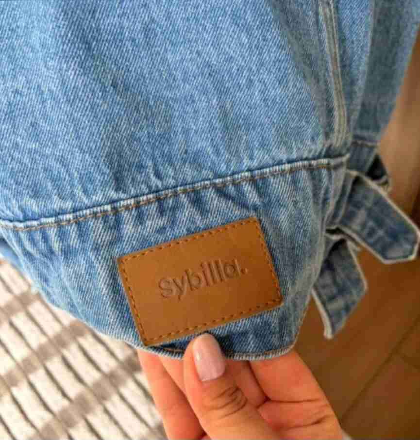 Chaqueta Sybilla de mezclilla con forro, oberzide - miniatura 5