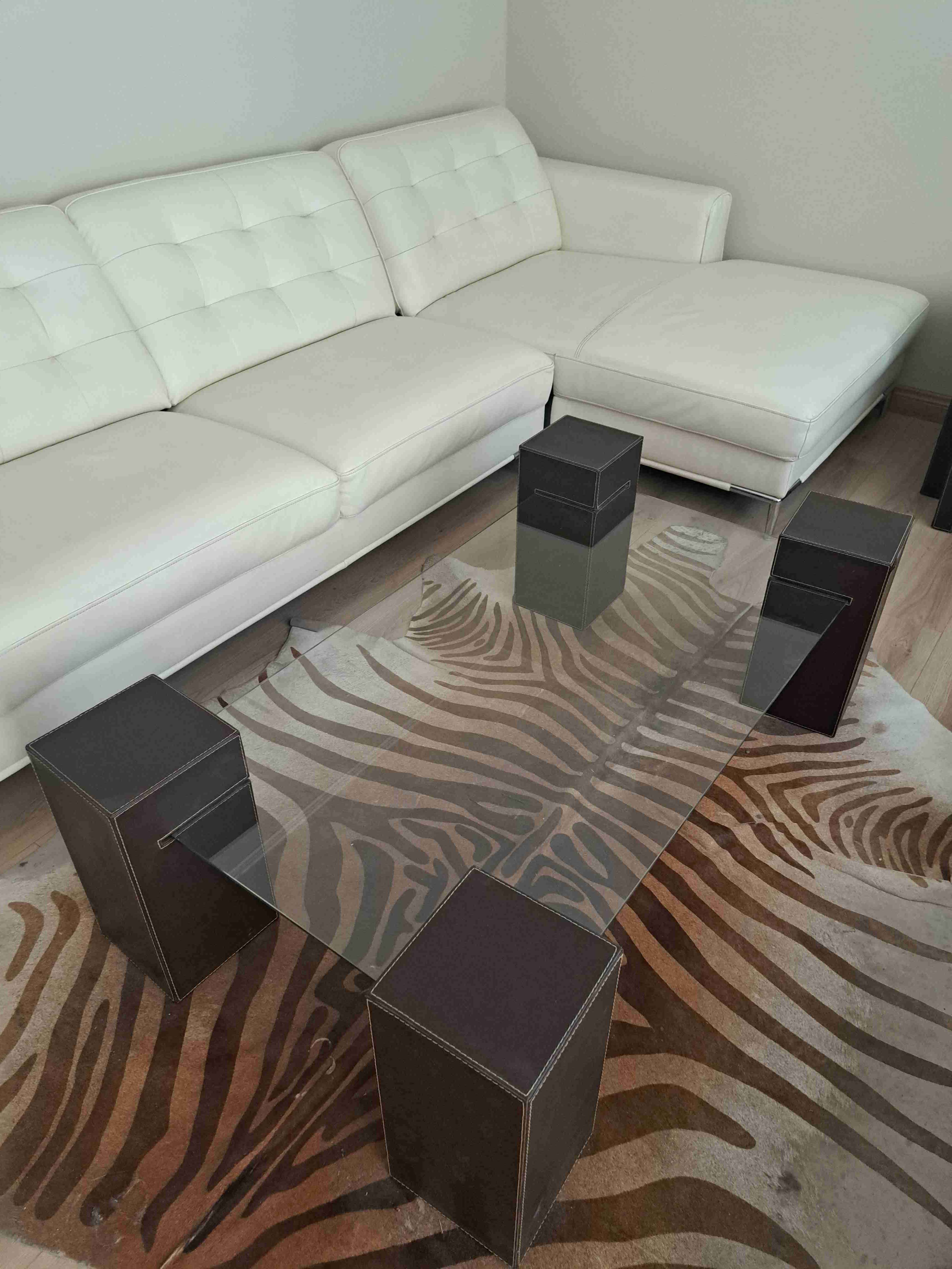 Mesa de vidrio moderna - miniatura 3