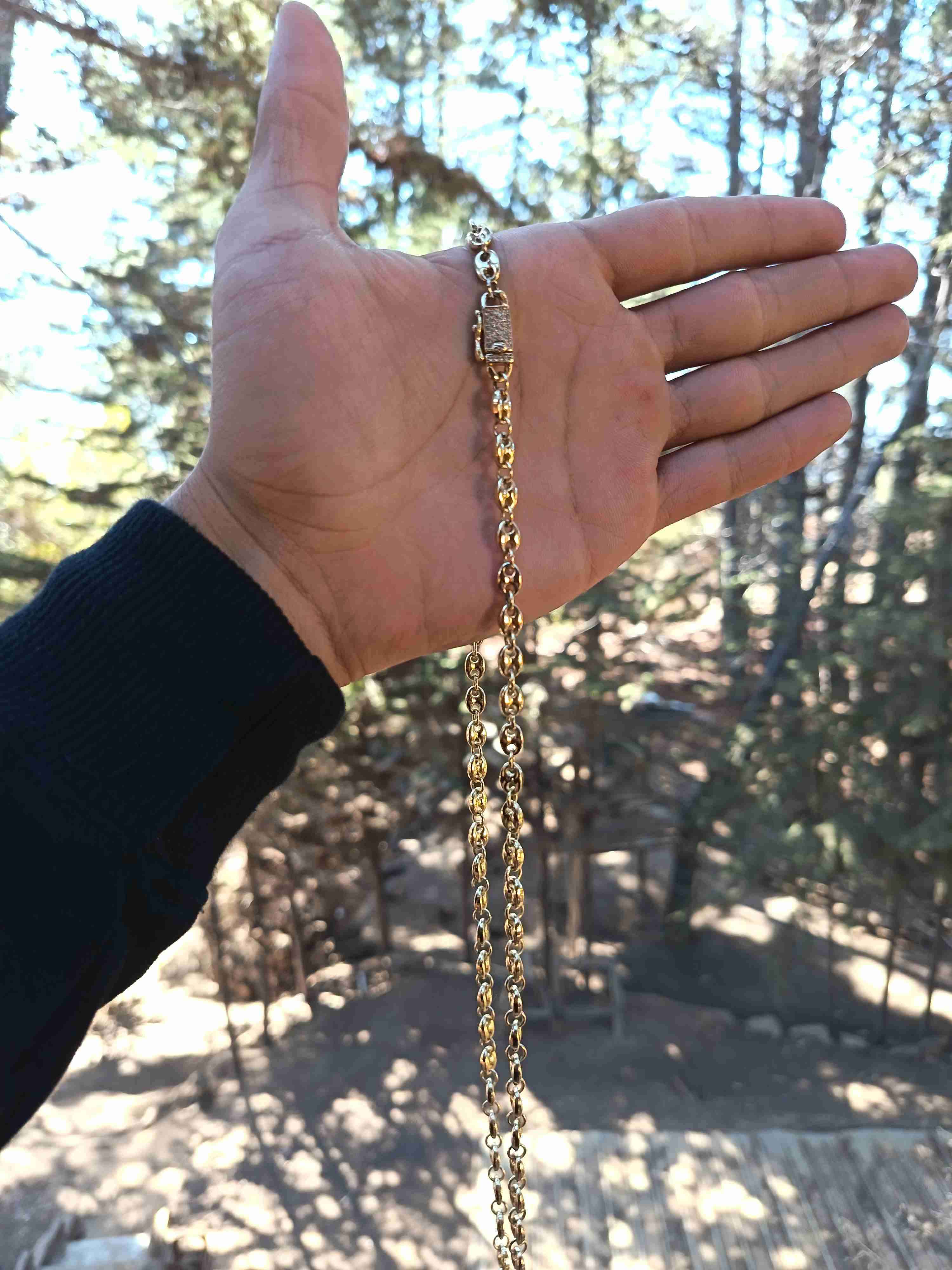 Cadenas doradas estilo a elección, oro laminado - miniatura 3