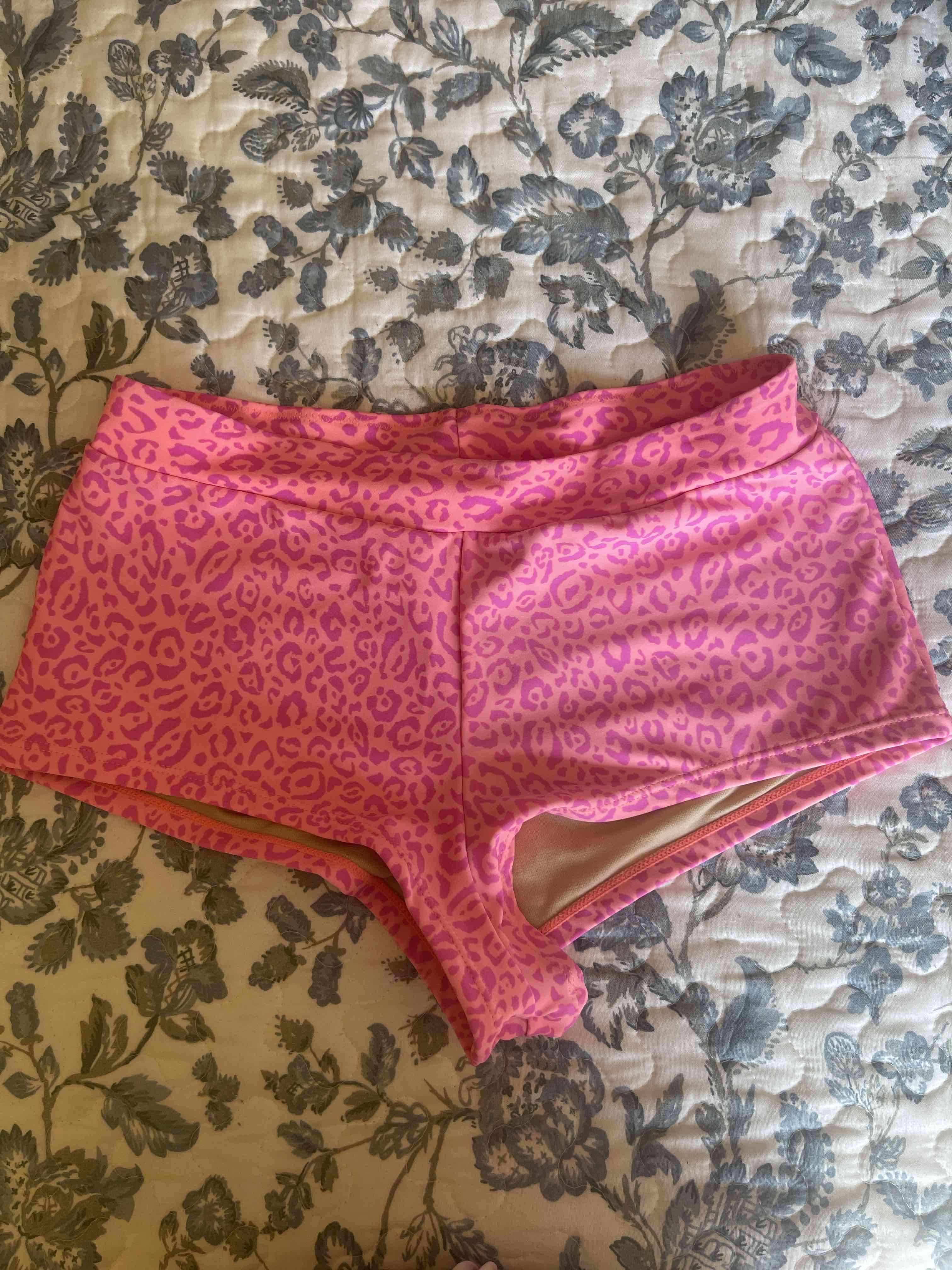 Calzón tipo bóxer animal print rosado - miniatura 1
