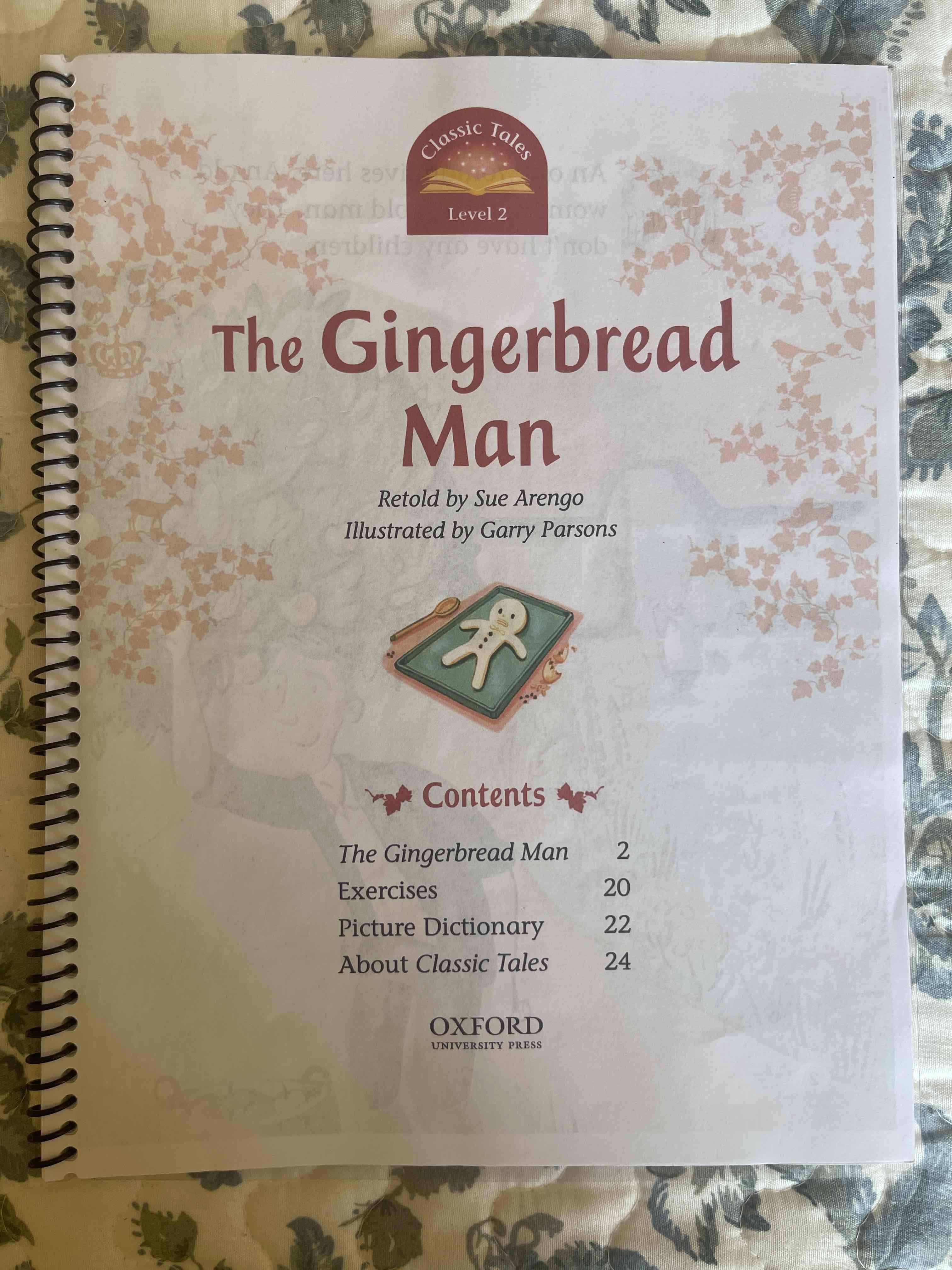 Libro The Gingerbread Man Level 2