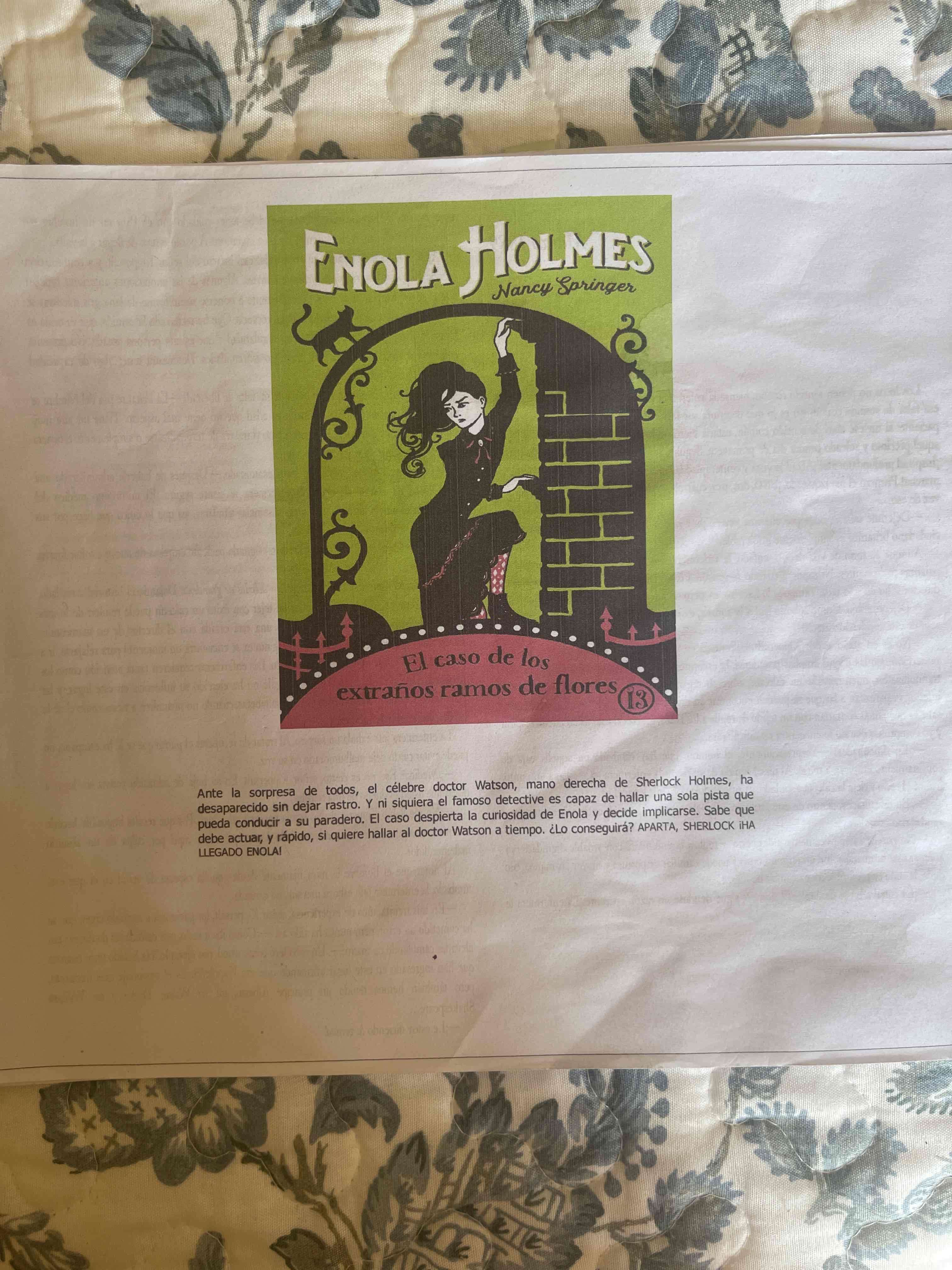 Enola Holmes: El caso de los ramos de flores