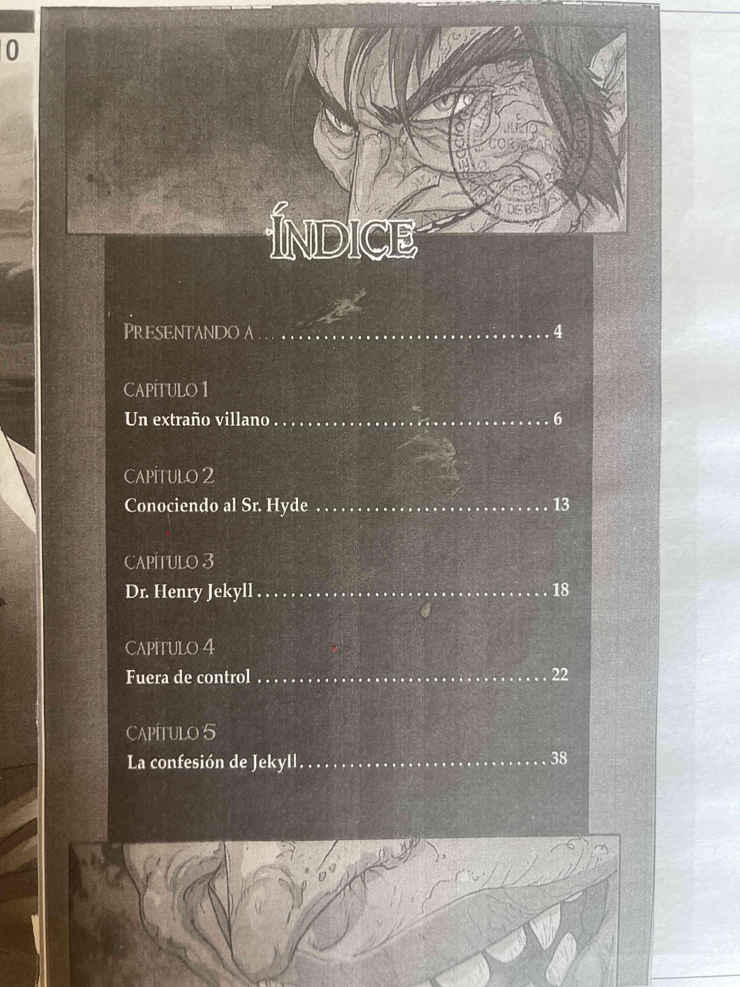 Novela gráfica Dr. Jekyll y Mr. Hyde - miniatura 2