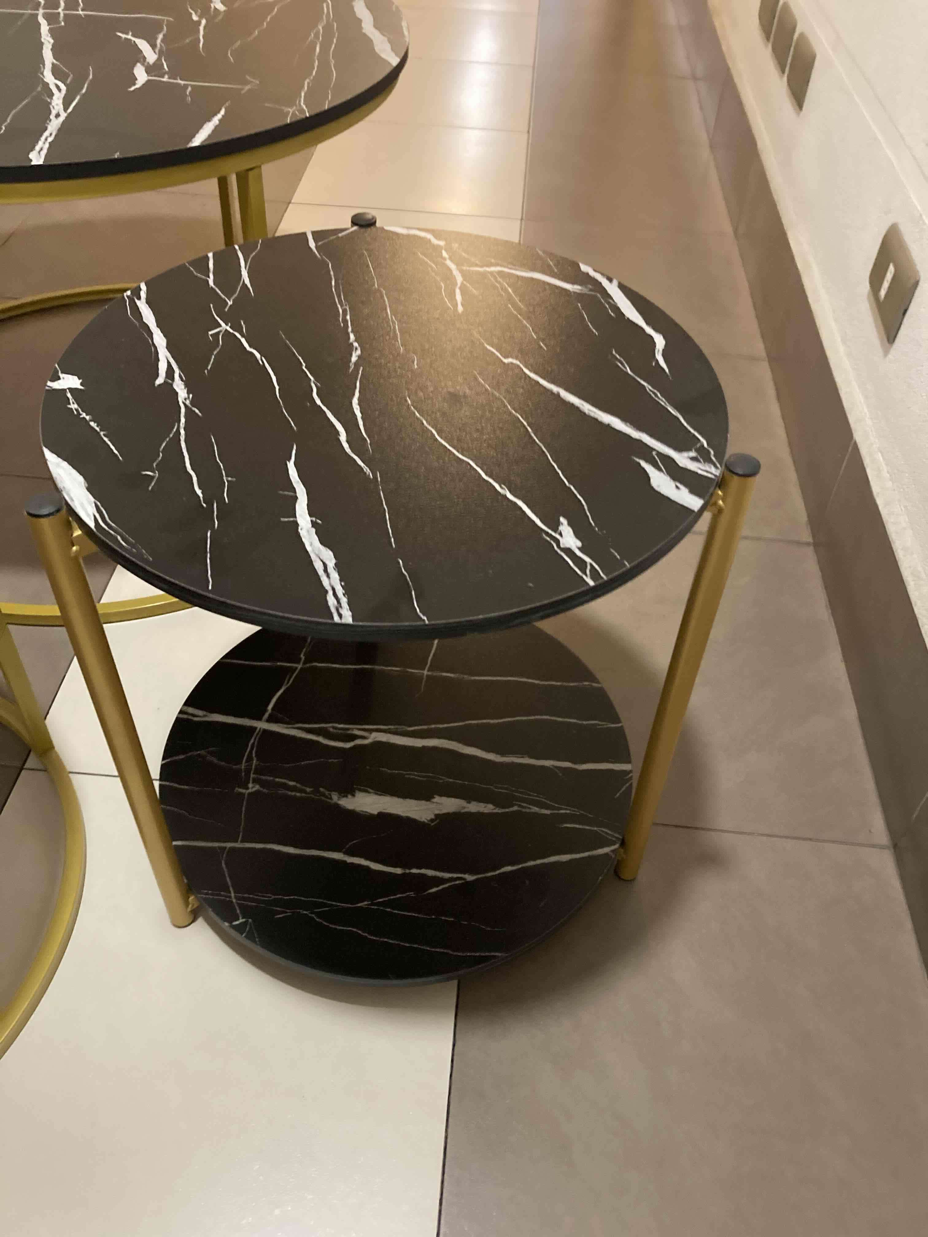 Juego de mesas de centro mármol - miniatura 5