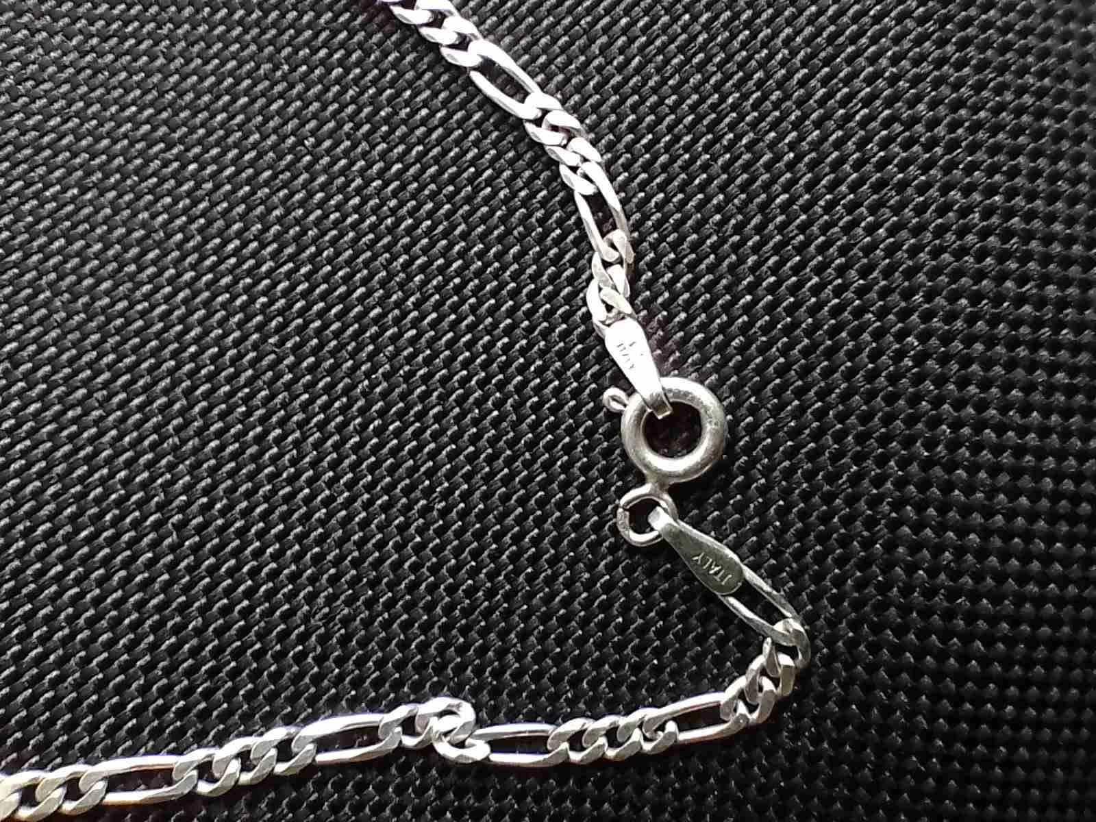 Cadena de plata italiana - miniatura 1