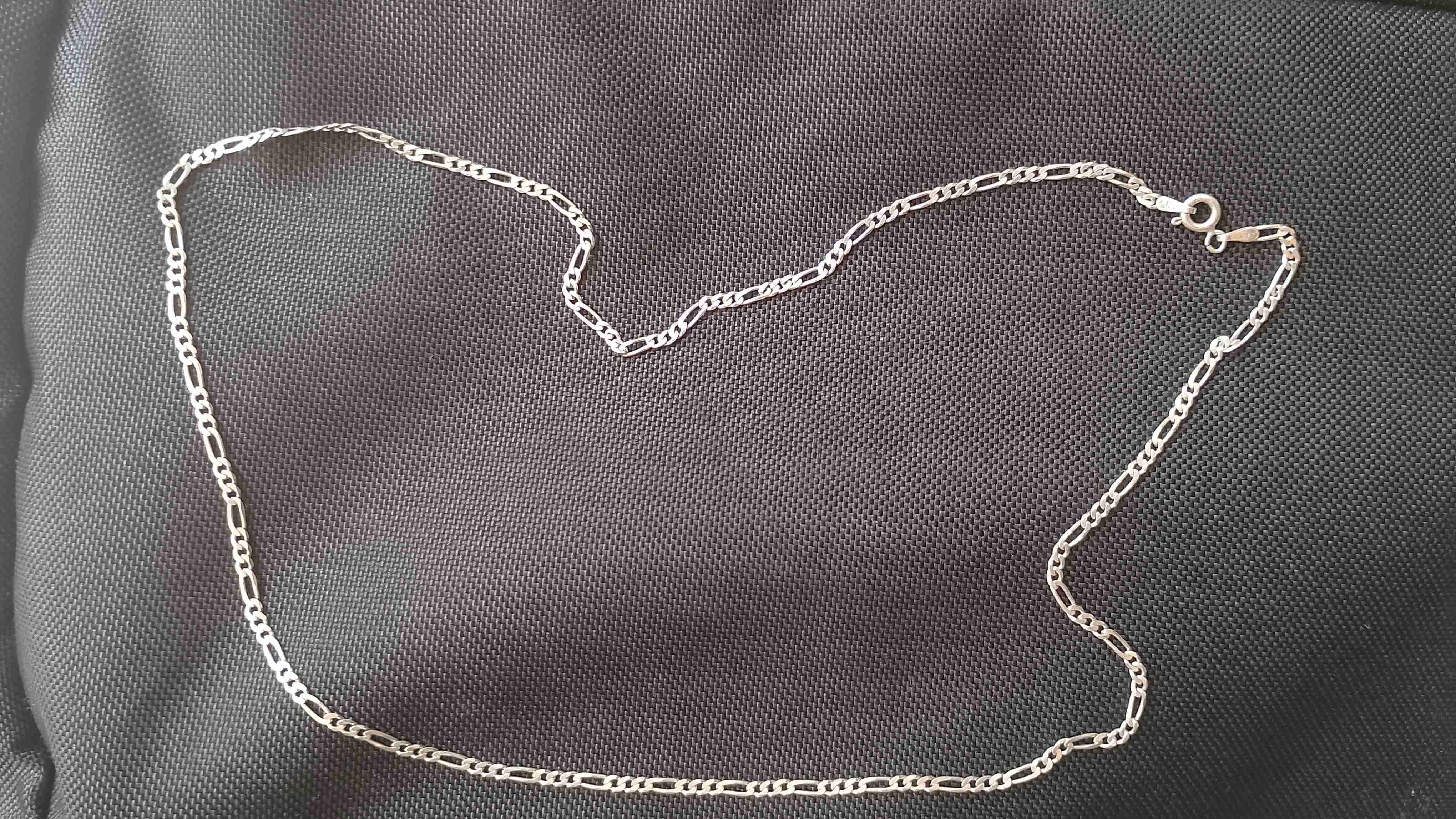 Cadena de plata italiana - miniatura 2