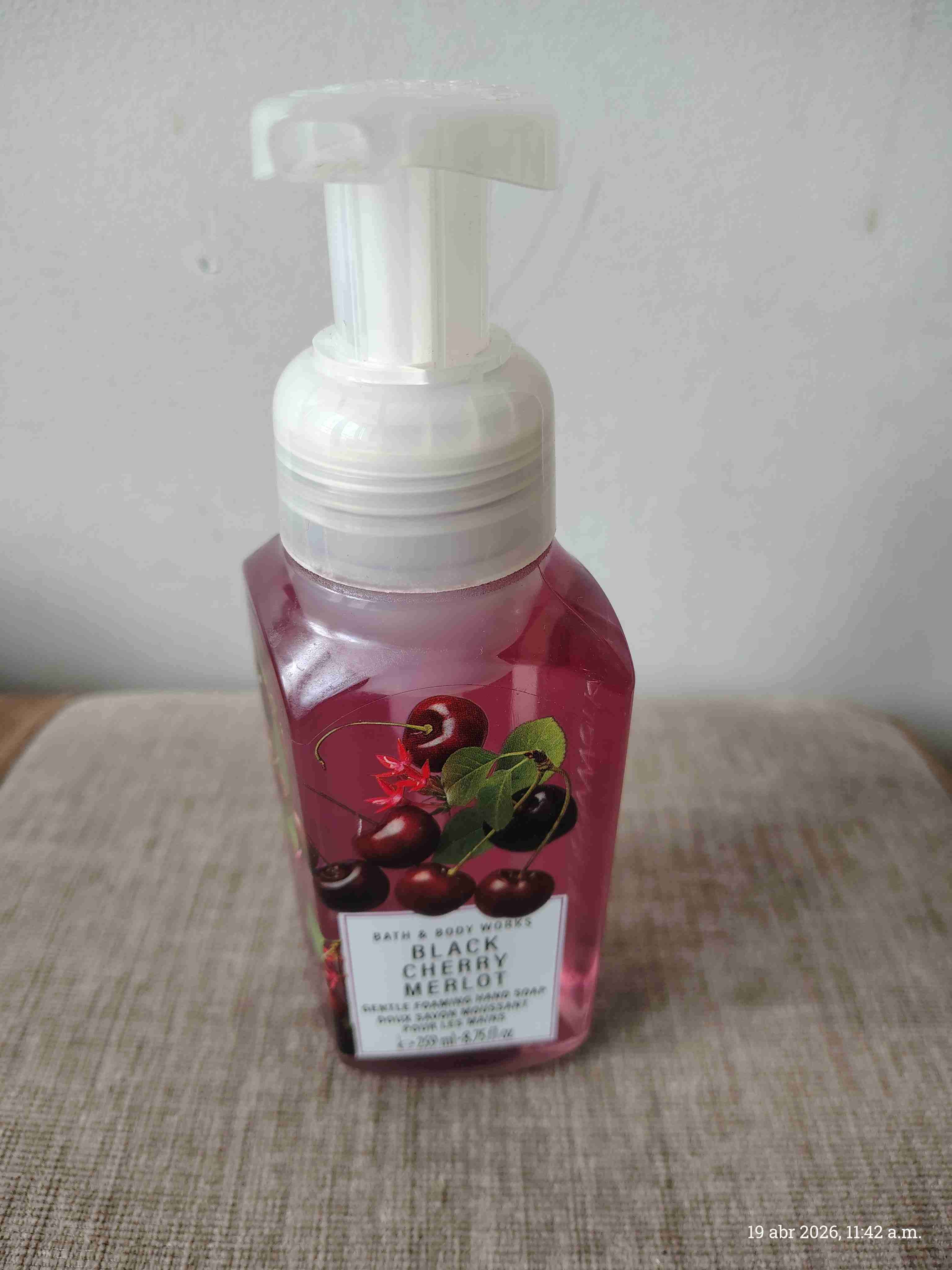 Jabón de manos espumoso cereza negra - miniatura 1