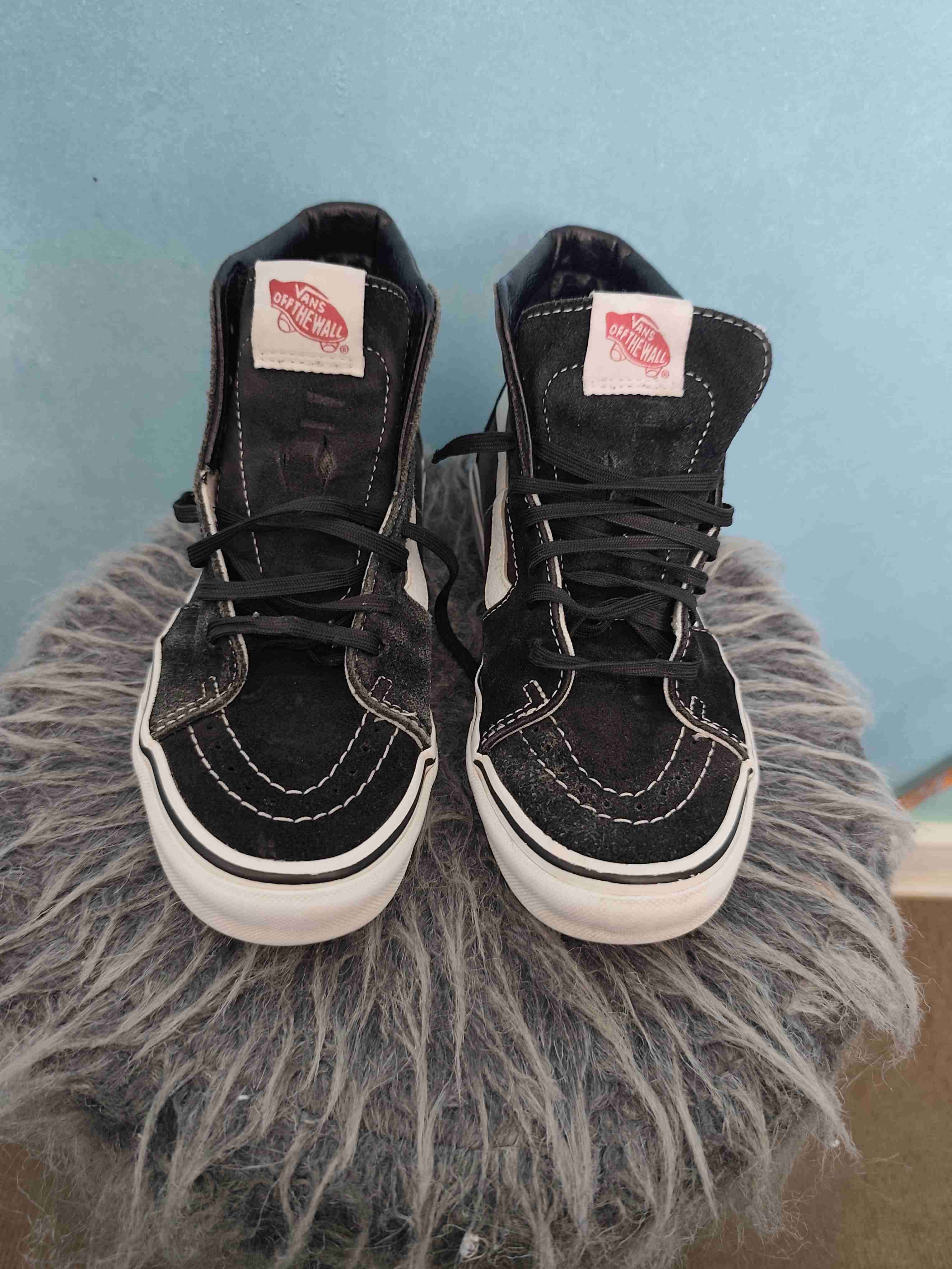 Zapatillas Vans negras altas - miniatura 1