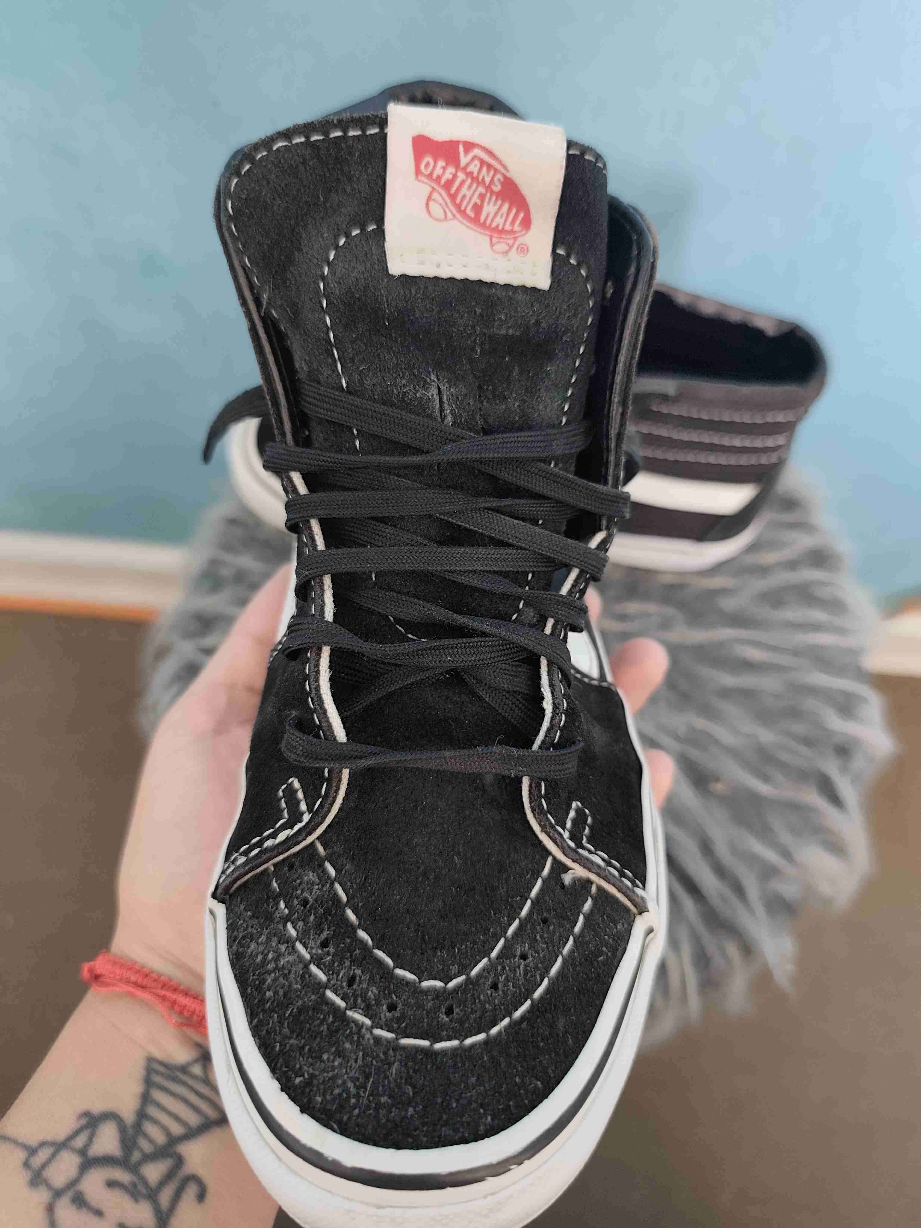 Zapatillas Vans negras altas - miniatura 2