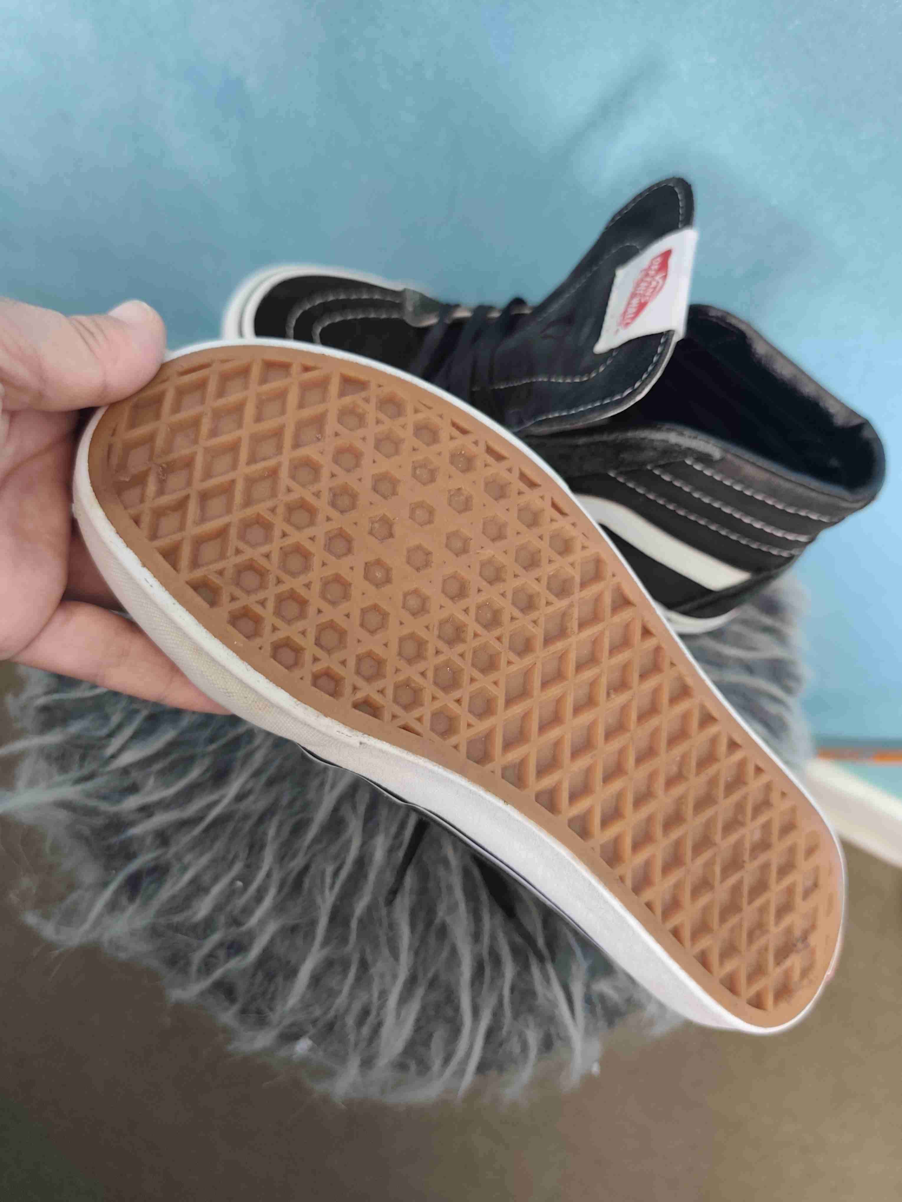 Zapatillas Vans negras altas - miniatura 3