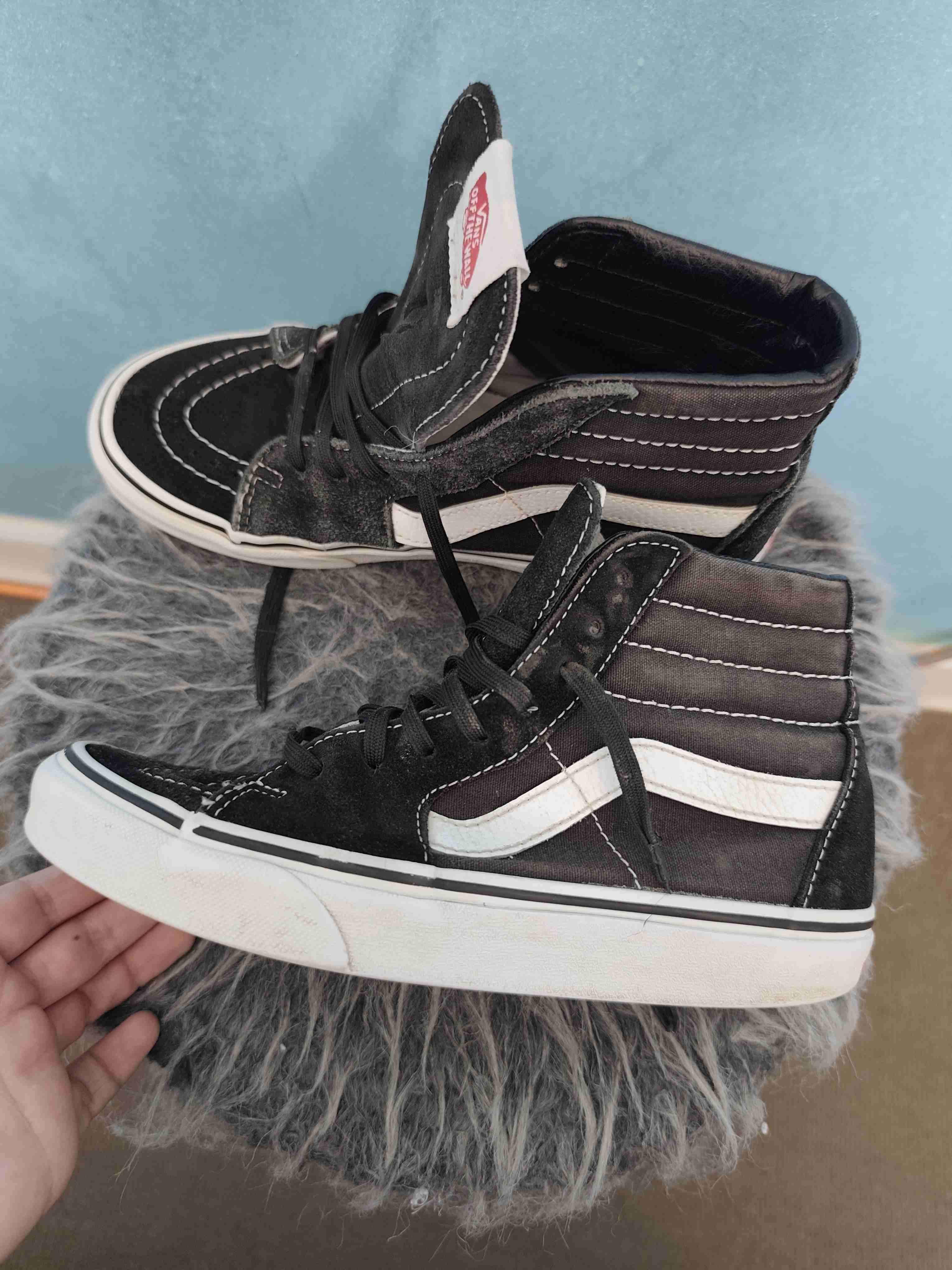 Zapatillas Vans negras altas - miniatura 4