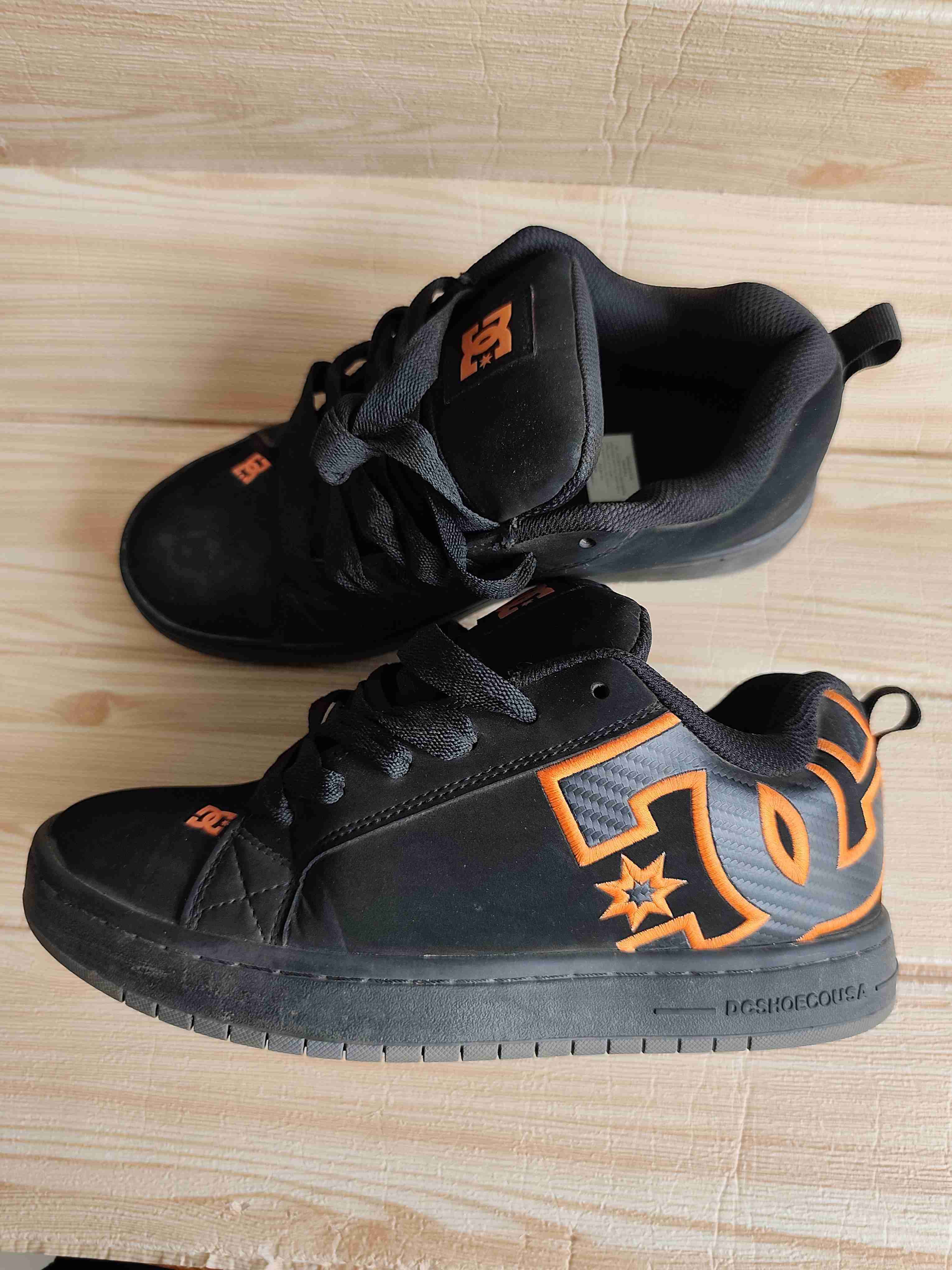 Zapatillas DC negras unisex - miniatura 2