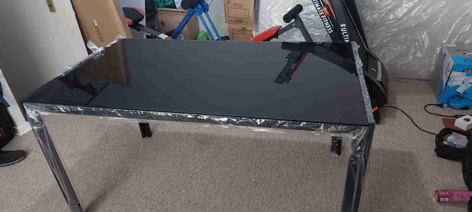 Mesa de comedor de vidrio templado - miniatura 6