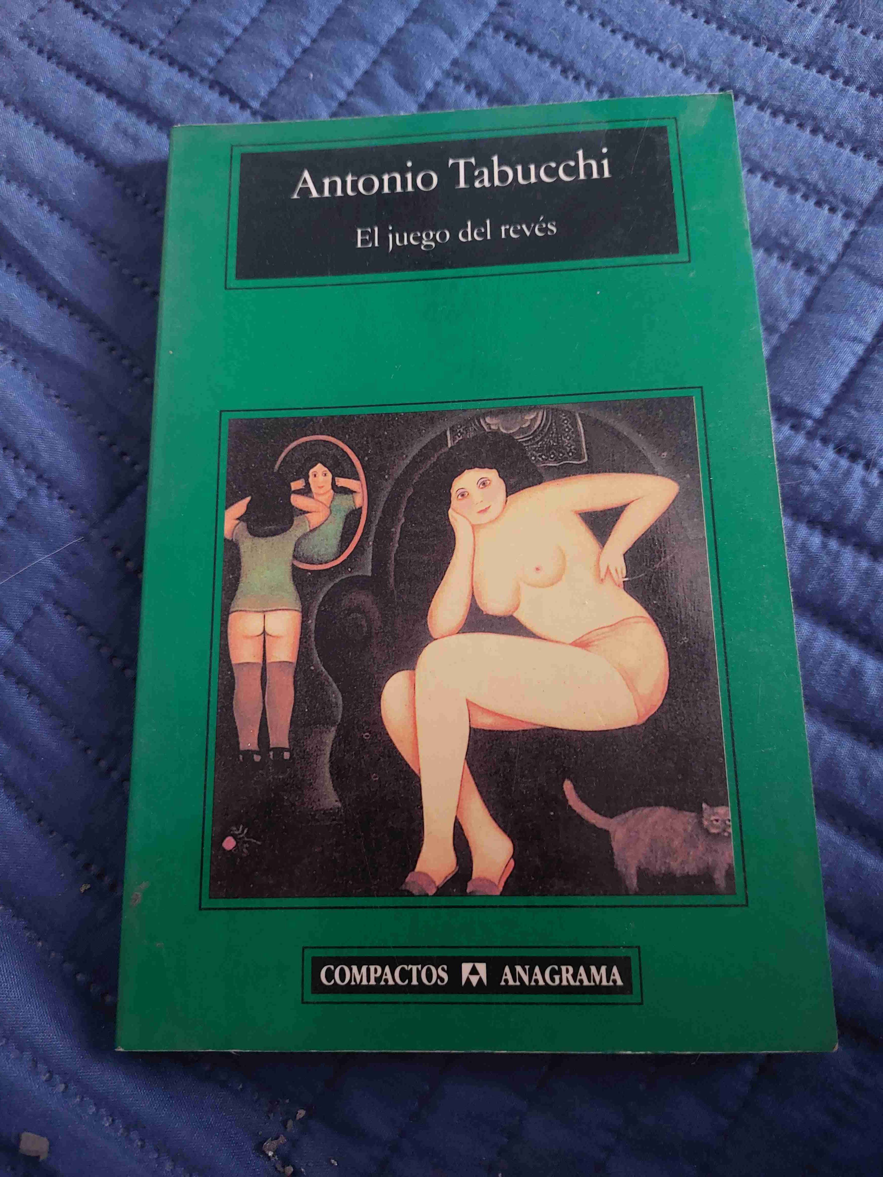 Libro 'El juego del revés' Tabucchi
