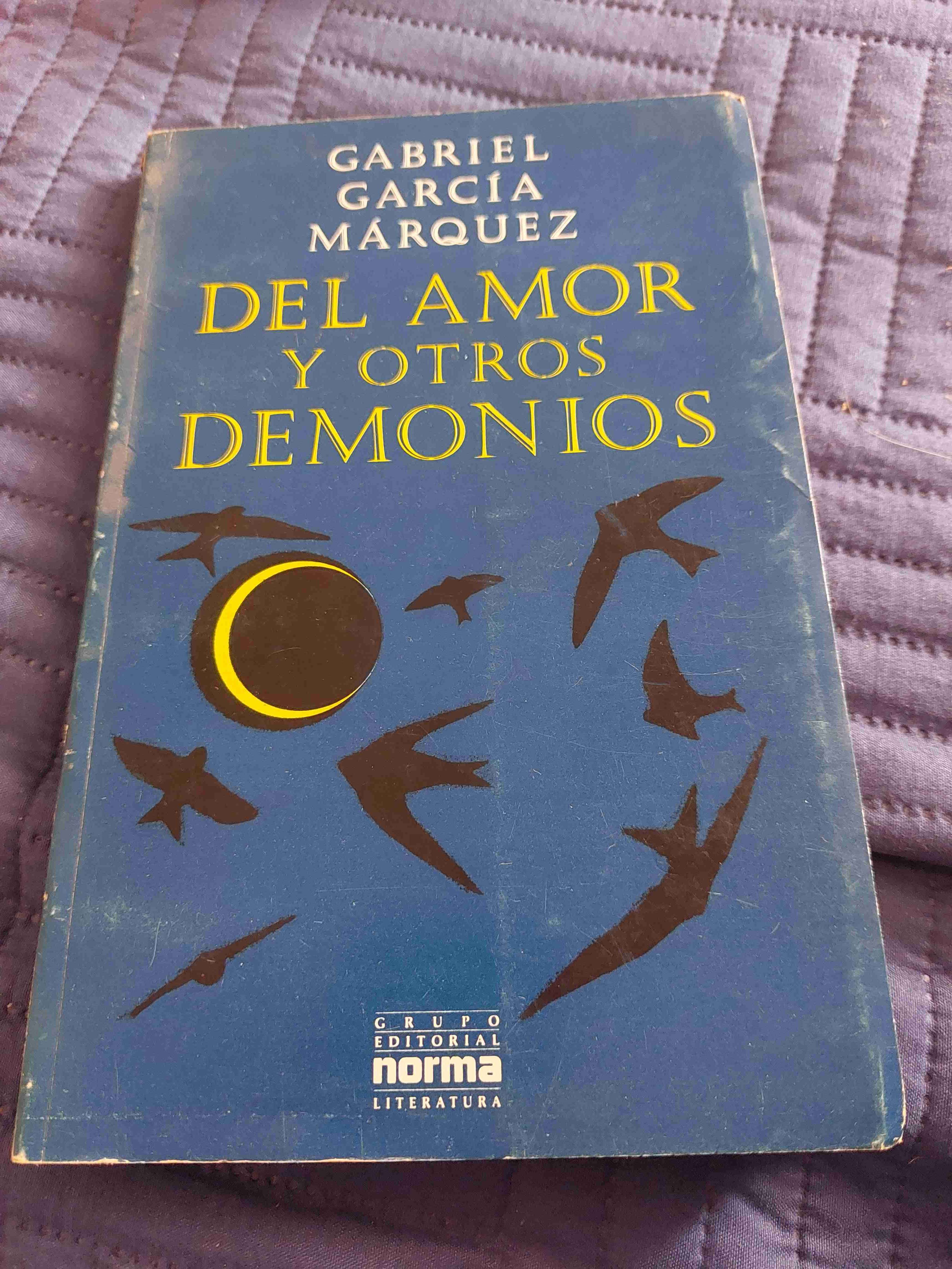 Libro 'Del Amor y Otros Demonios'