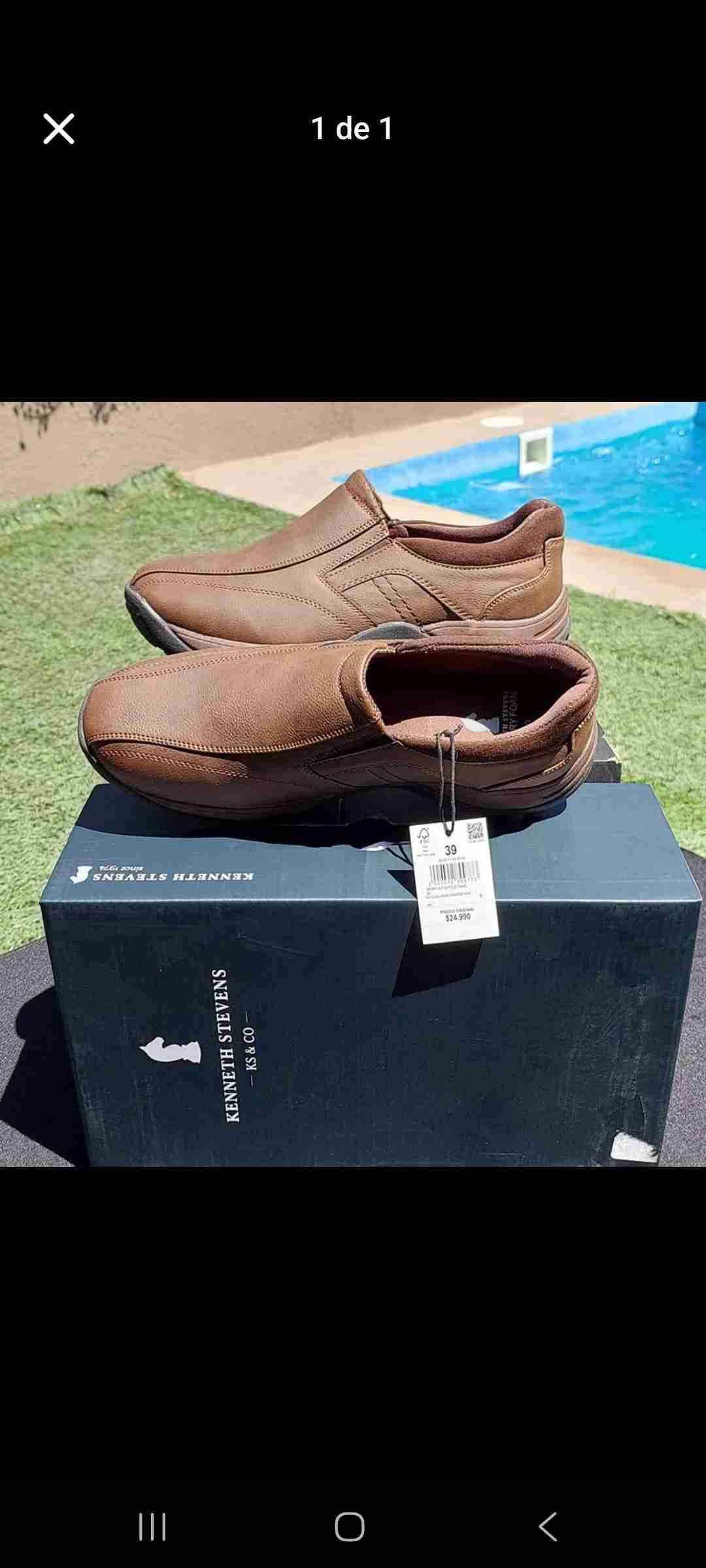 Zapatos marrones Kenneth Stevens