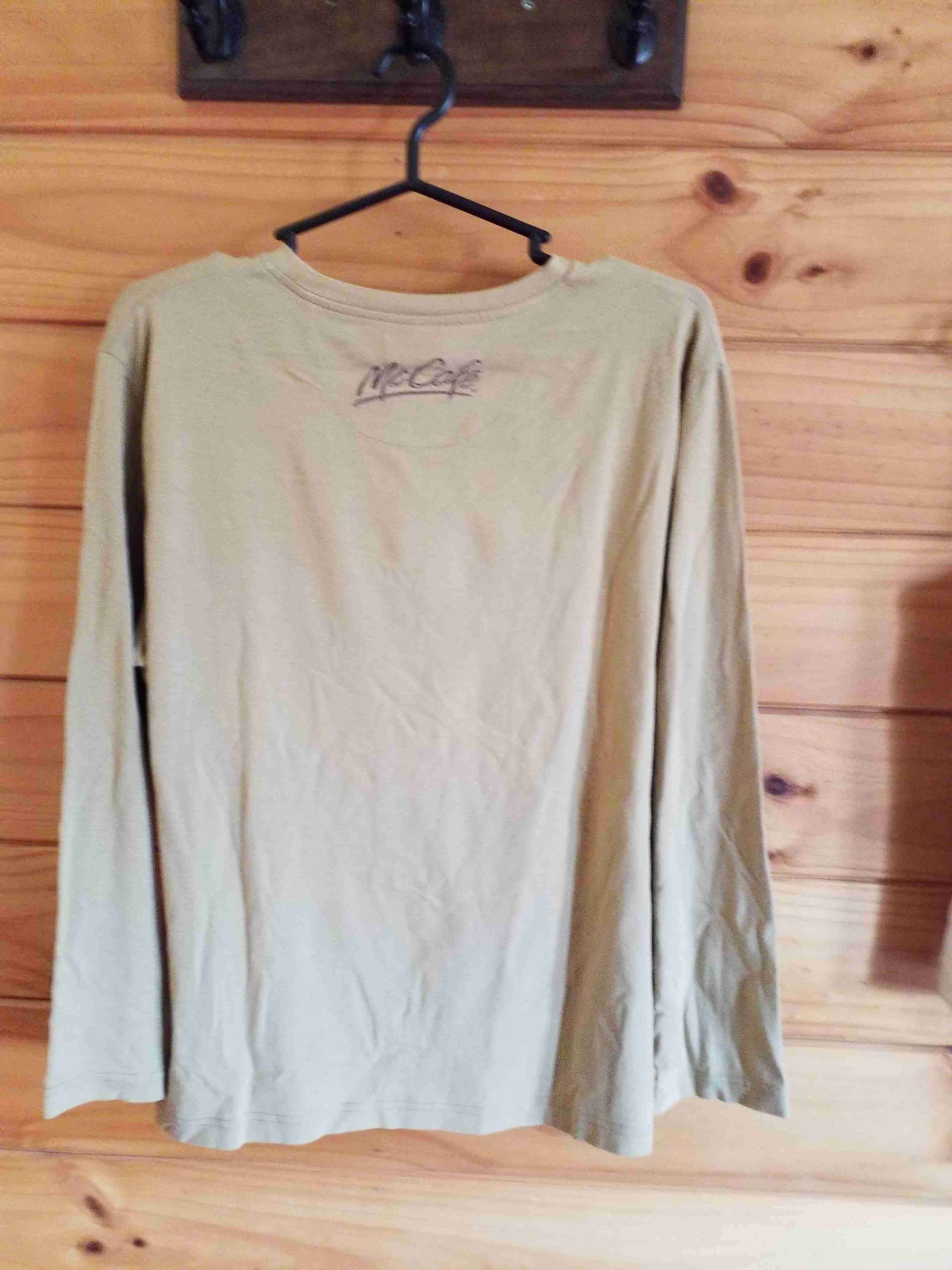 Polera manga larga McCafé beige - miniatura 2