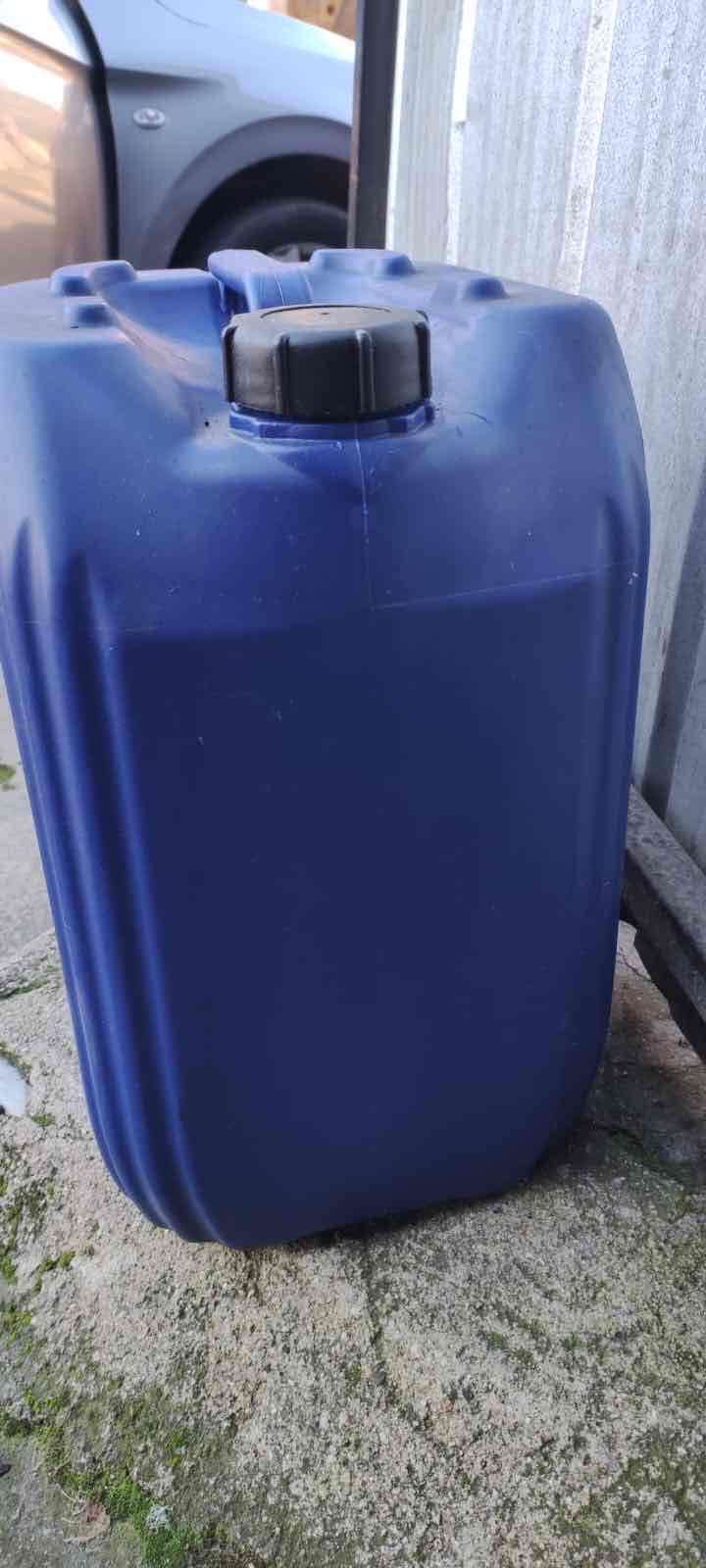 Bidón azul de plástico 20 litros - miniatura 1