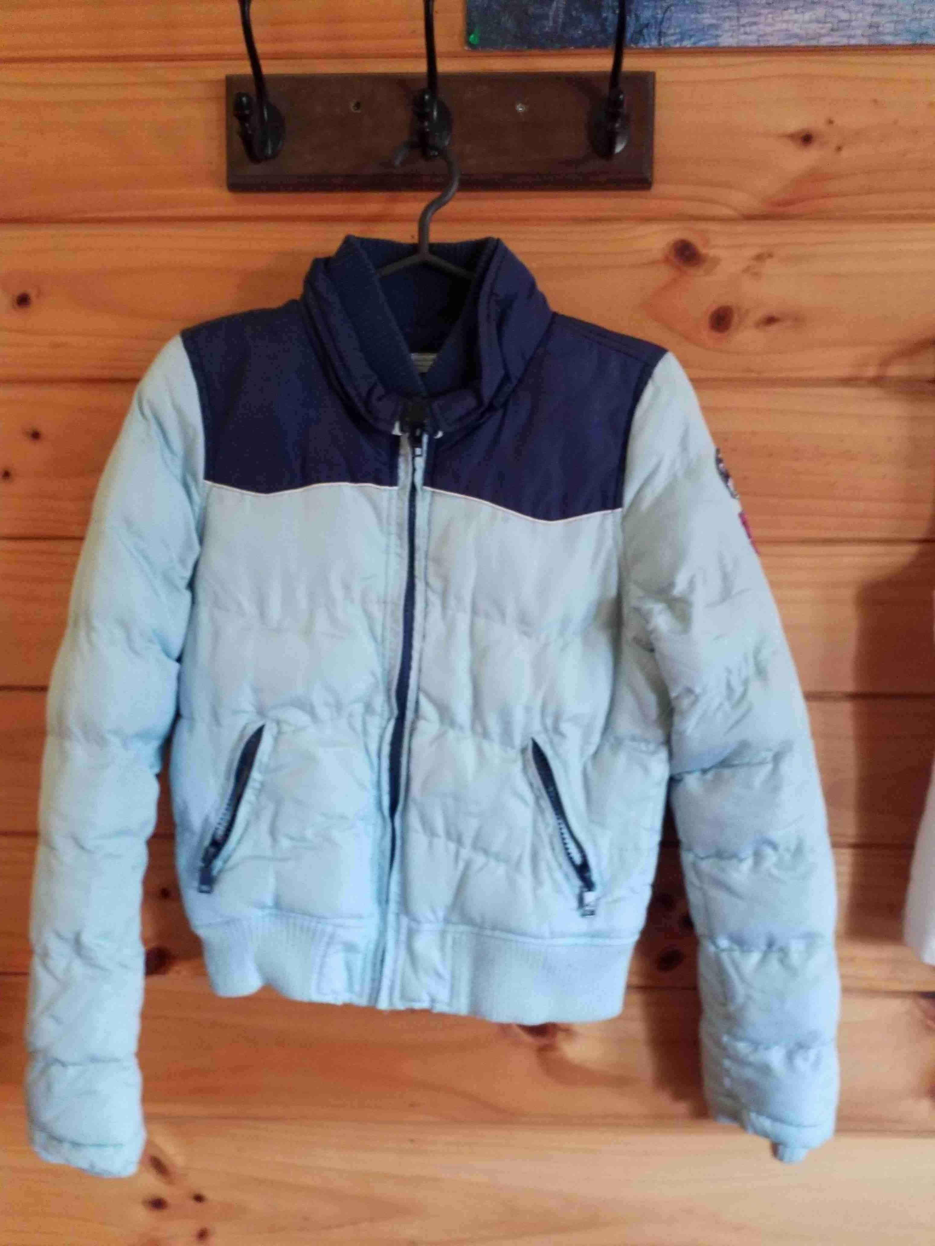 Chaqueta acolchada azul claro - miniatura 1