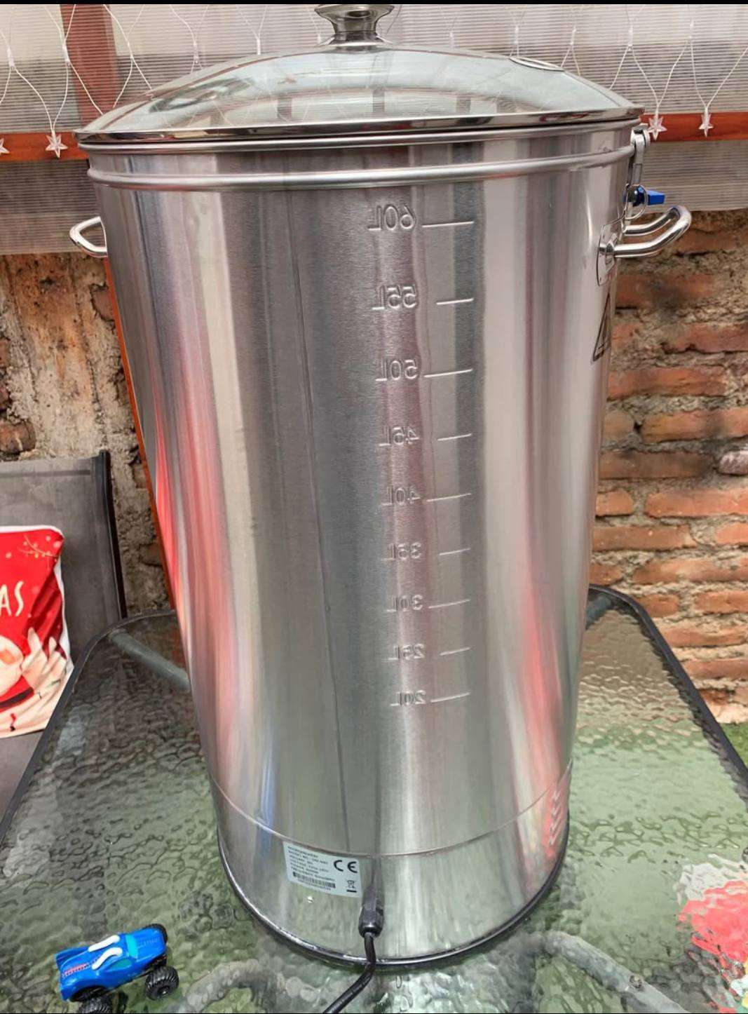 OLLA MICROBREWERY 60 LITROS–IDEAL CERVEZA ARTESANA - miniatura 4