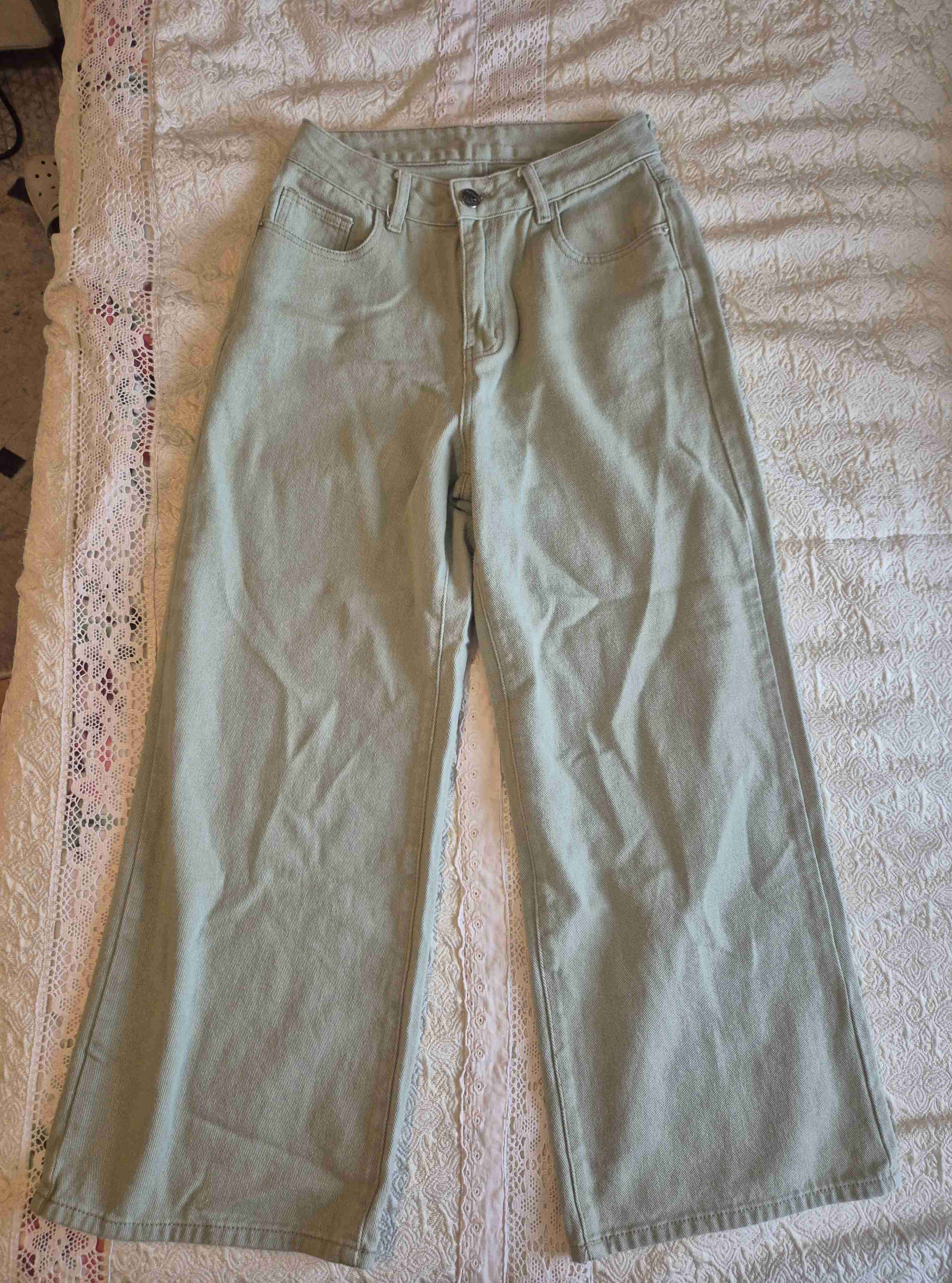 Pantalones verdes anchos - miniatura 2