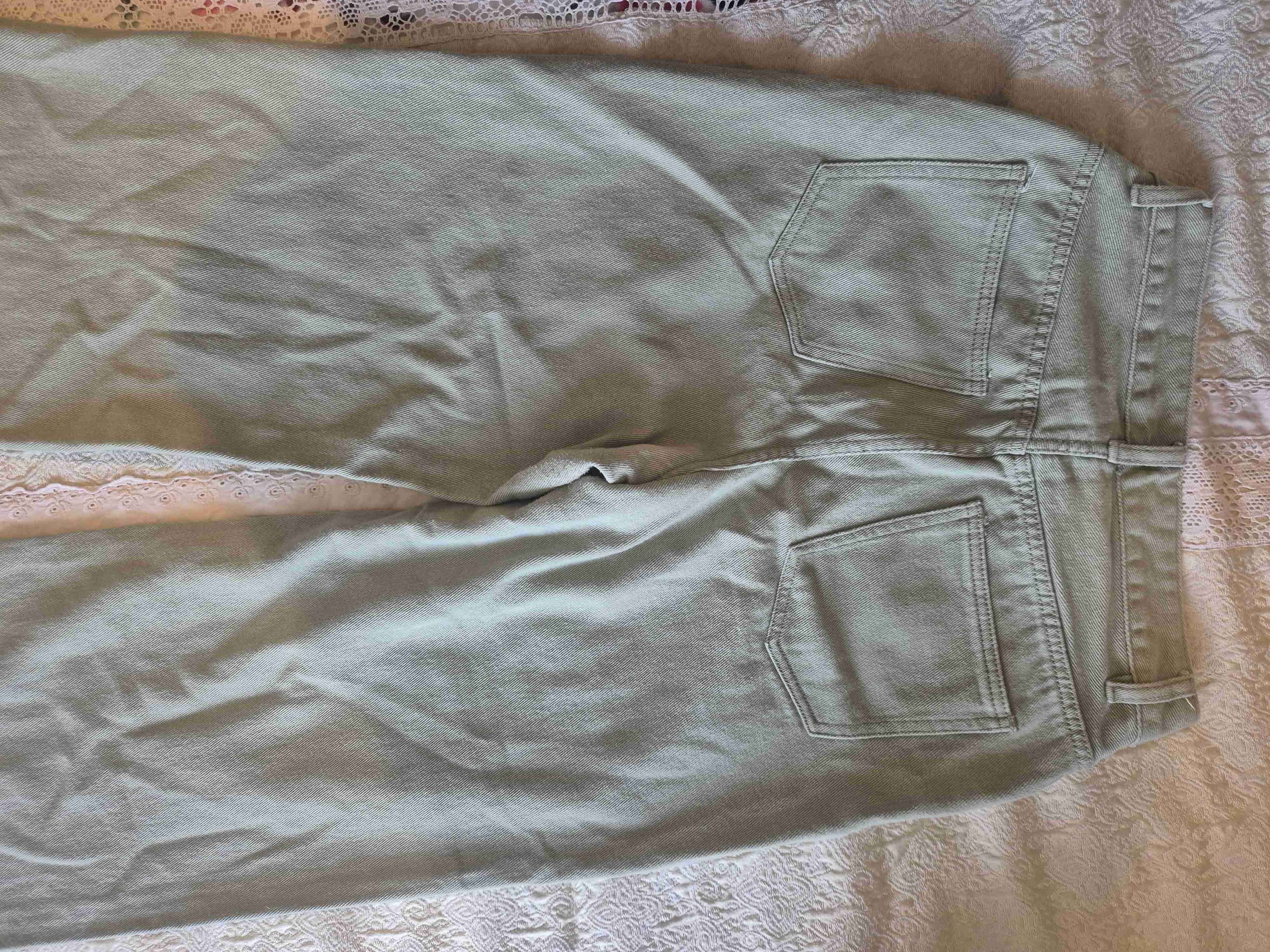 Pantalones verdes anchos - miniatura 4