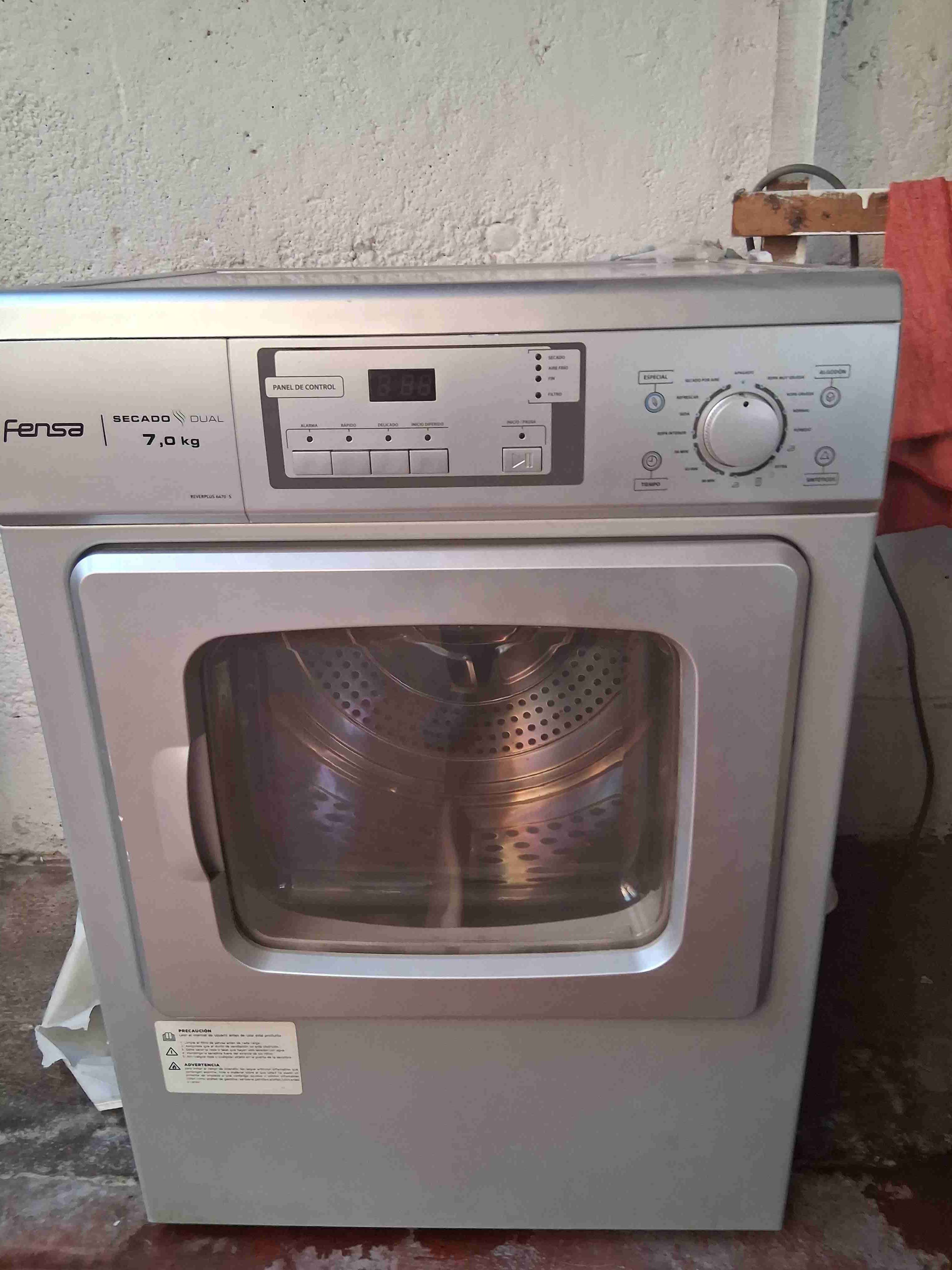 Secadora Fensa 7kg gris - miniatura 1