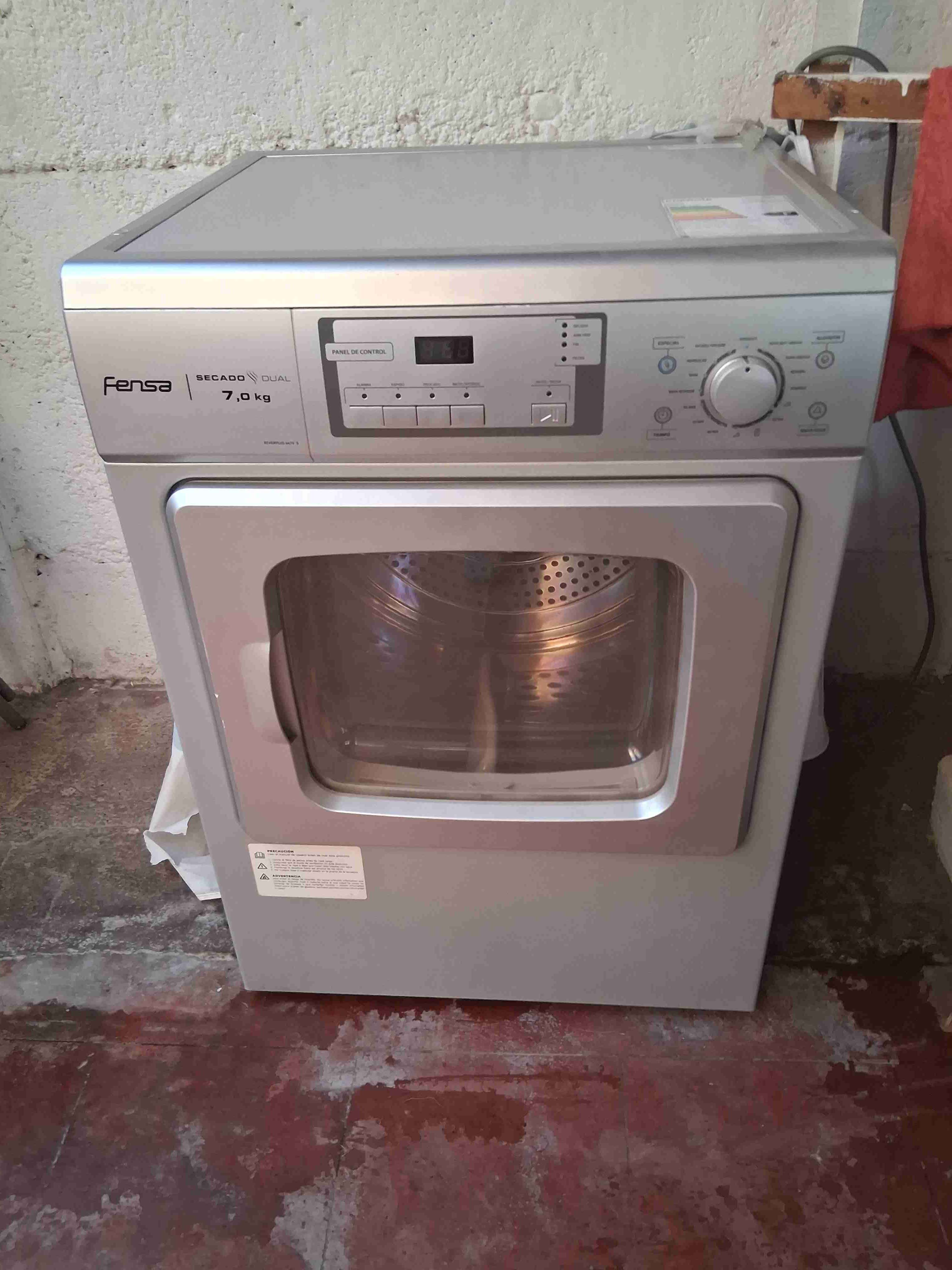 Secadora Fensa 7kg gris - miniatura 2