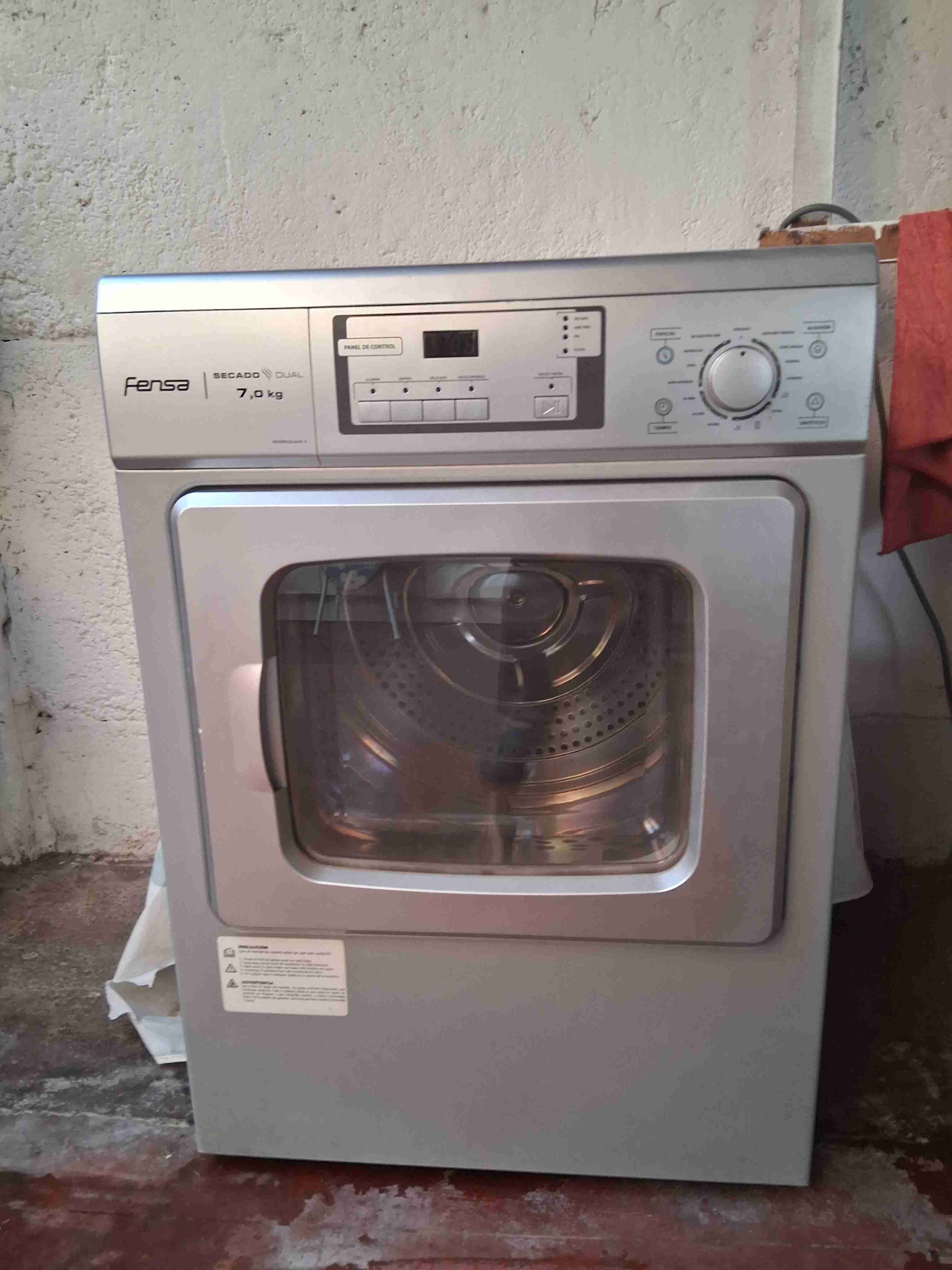 Secadora Fensa 7kg gris - miniatura 3