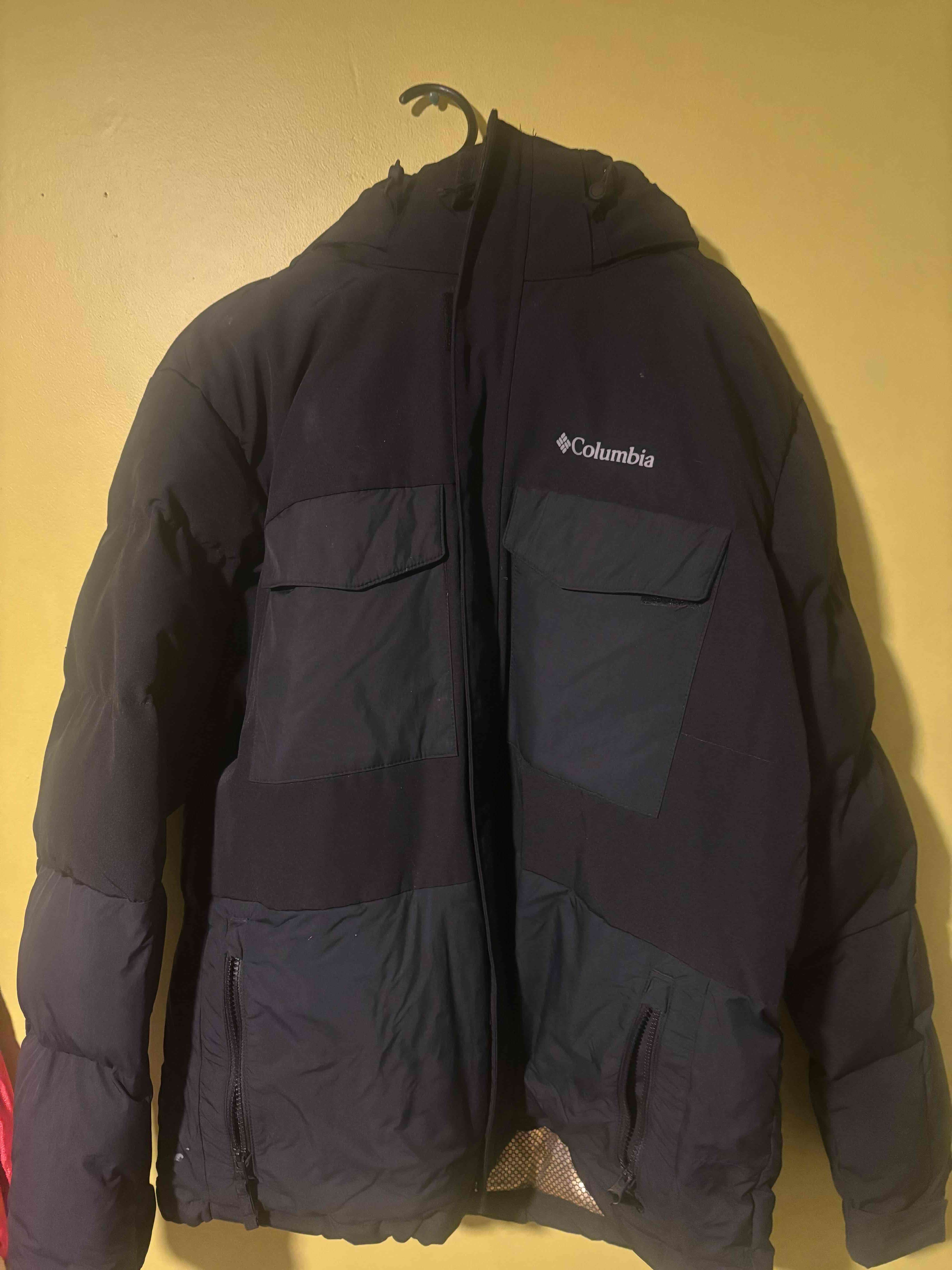 Chaqueta Columbia impermeable negra - miniatura 2